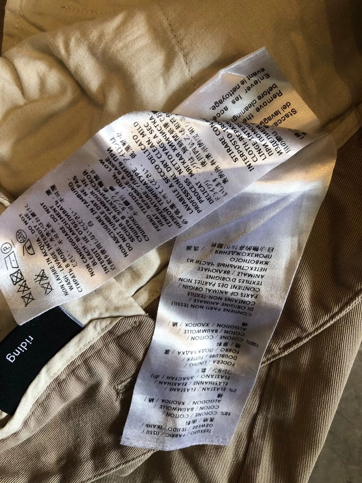 Gucci Gucci Men's Khaki Cotton Slim Shorts Size US 28 / EU 44 - 7 Thumbnail