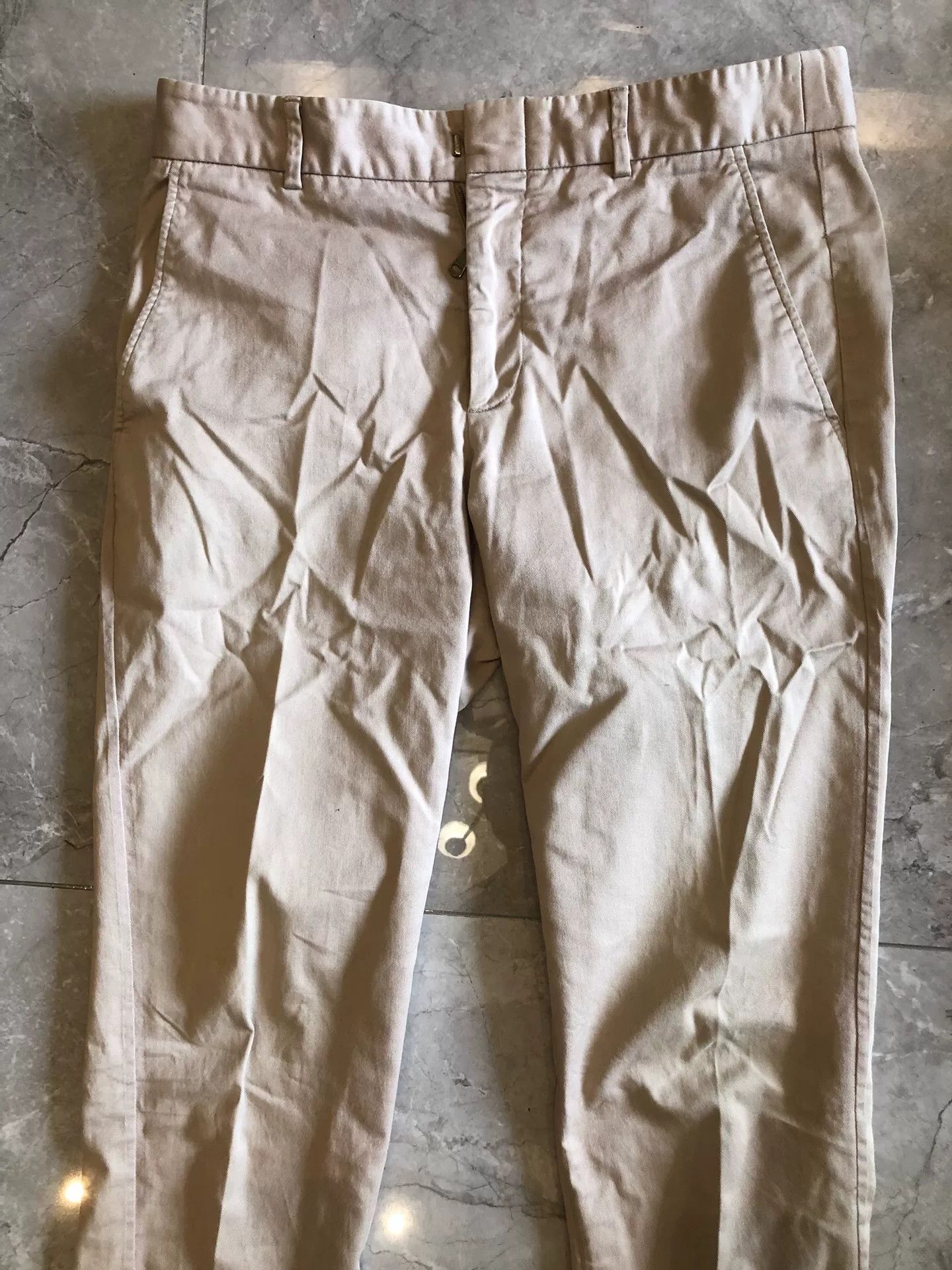 Gucci Gucci Men's Khaki Cotton Slim Shorts Size US 28 / EU 44 - 3 Thumbnail