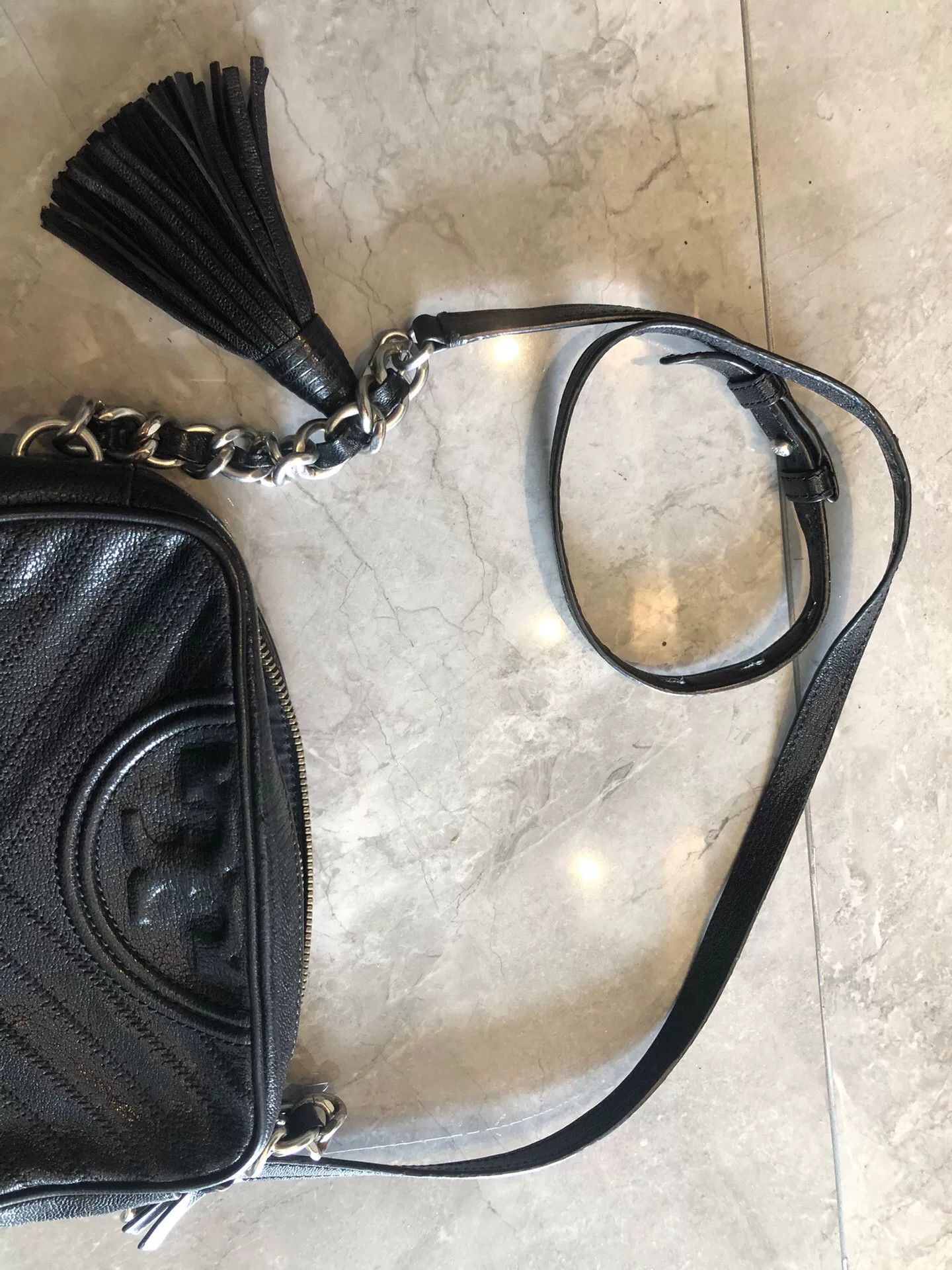 Tory Burch Tory Burch Fringe Leather Camera Bag Size ONE SIZE - 5 Thumbnail