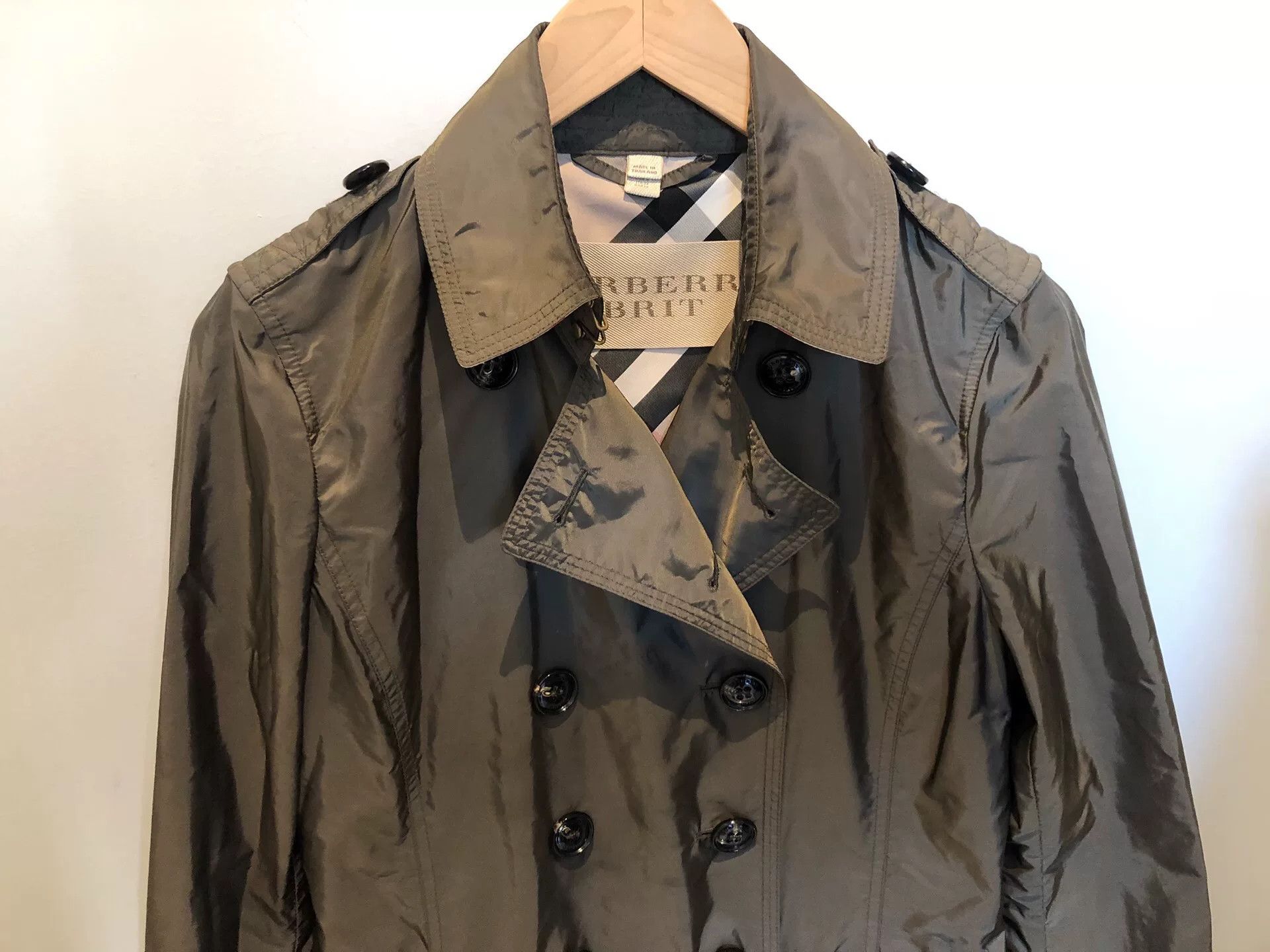Burberry Burberry Brit Women's Short Trench Coat Size S / US 4 / IT 40 - 3 Thumbnail