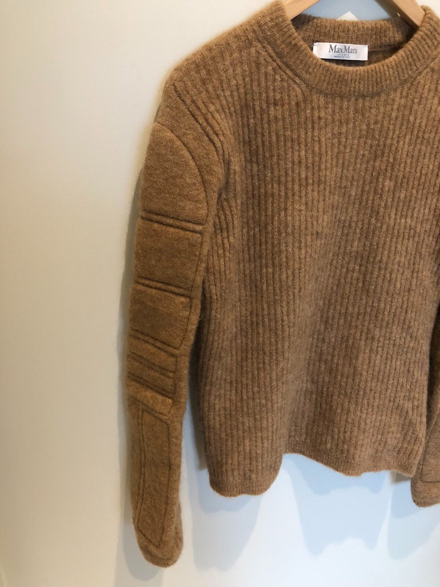 Max Mara Max Mara Mohair Wool Blend Sweater Coat Size L / US 10 / IT 46 - 3 Thumbnail