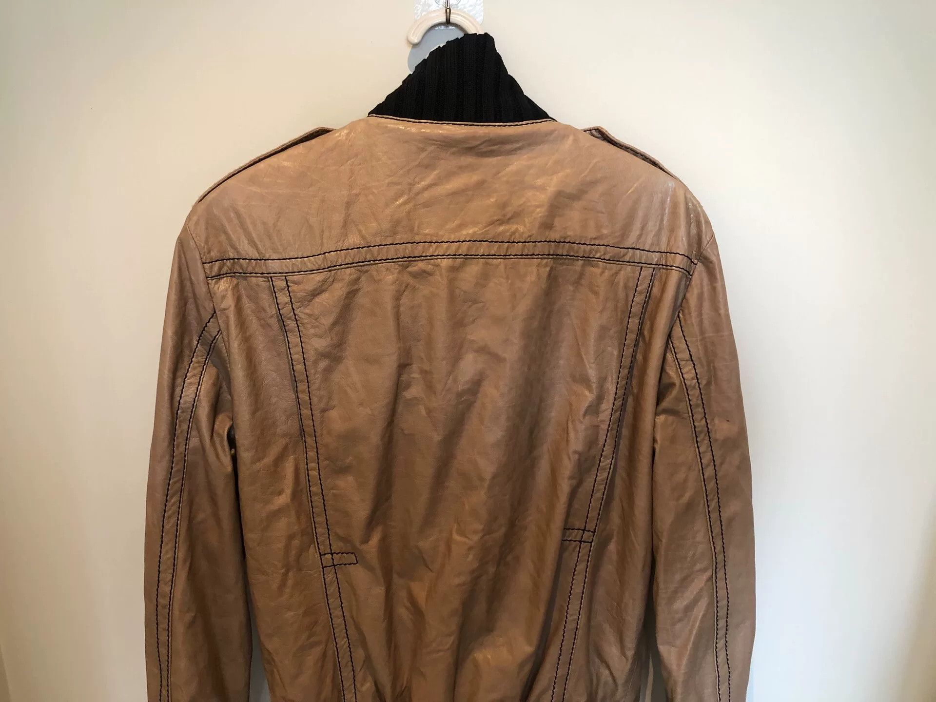Gucci Gucci Men's Stand-Collar Calfskin Jacket Size US M / EU 48-50 / 2 - 5 Thumbnail
