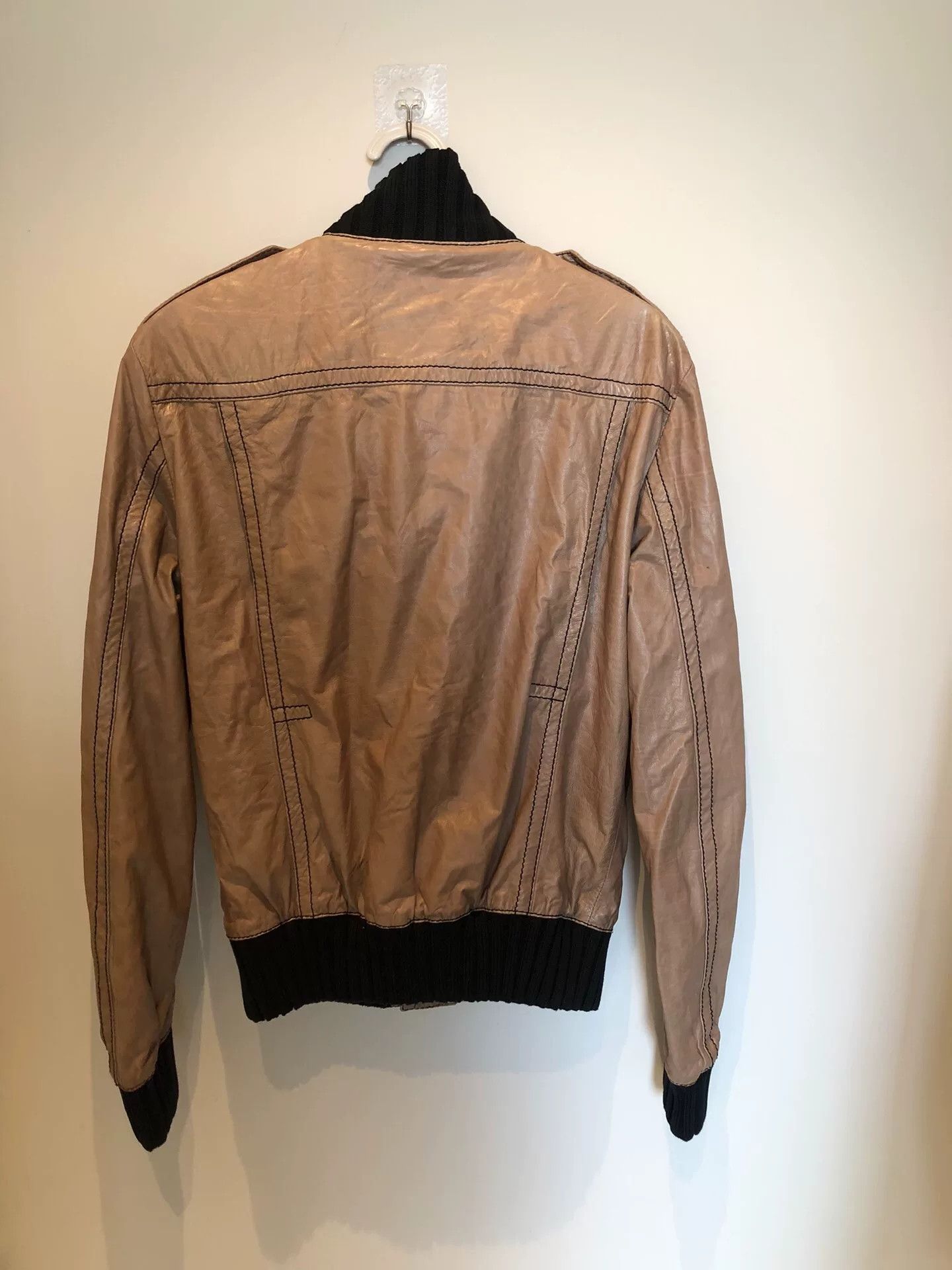 Gucci Gucci Men's Stand-Collar Calfskin Jacket Size US M / EU 48-50 / 2 - 2 Thumbnail