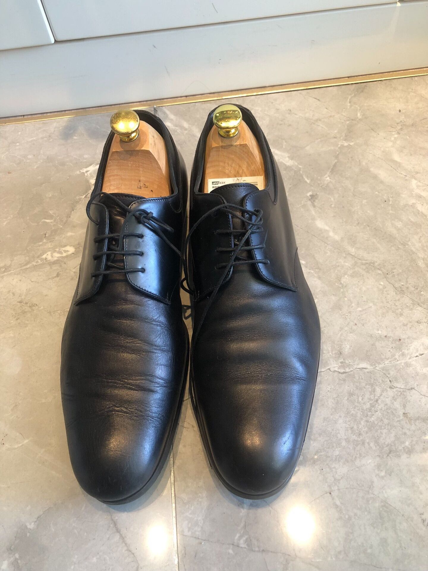 Louis Vuitton Louis Vuitton Men's Derby Leather Shoes Size US 8.5 / EU 41-42 - 2 Thumbnail