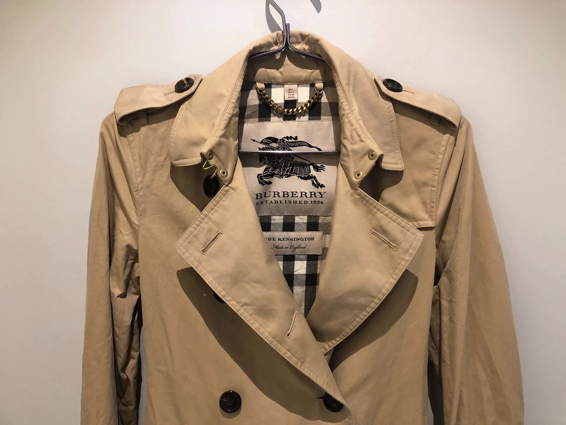 Burberry Burberry Kensington Women's Trench Coat Size XS / US 0-2 / IT 36-38 - 3 Thumbnail