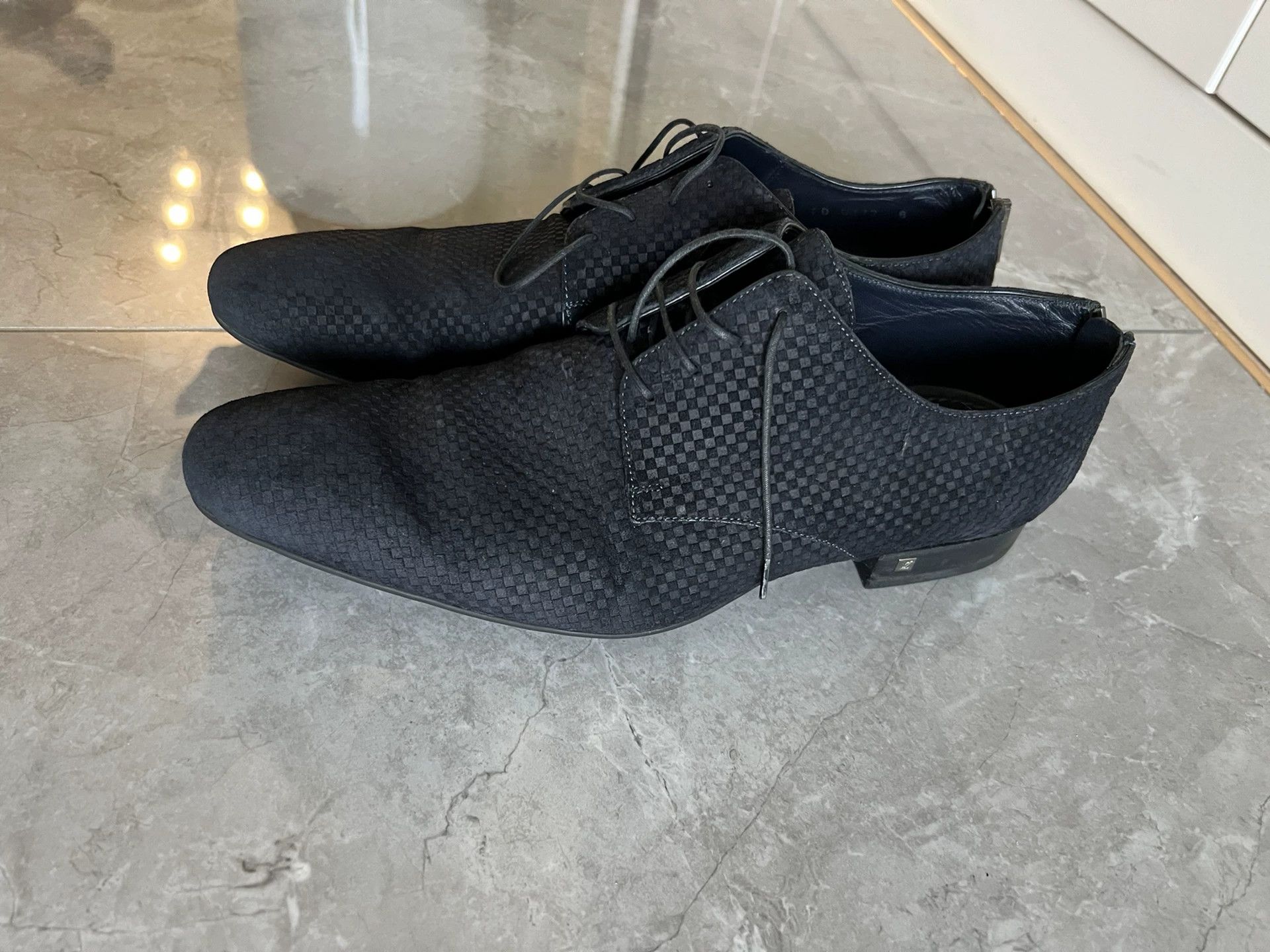 Louis Vuitton Louis Vuitton Men's Leather Shoes Size US 8 / EU 41 - 3 Thumbnail