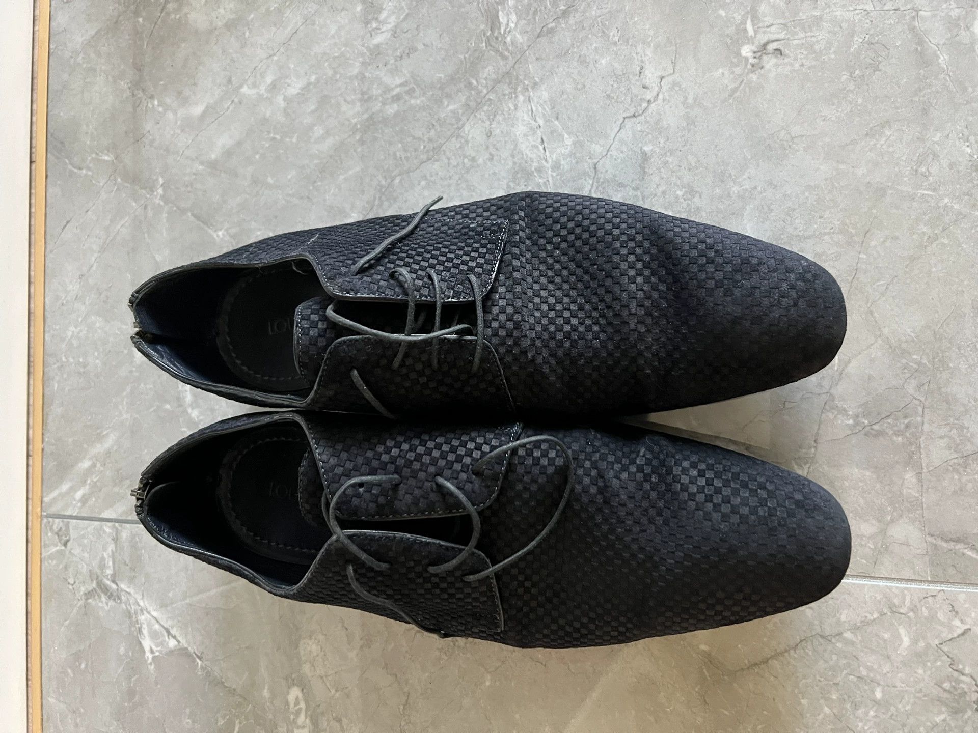 Louis Vuitton Louis Vuitton Men's Leather Shoes Size US 8 / EU 41 - 2 Thumbnail