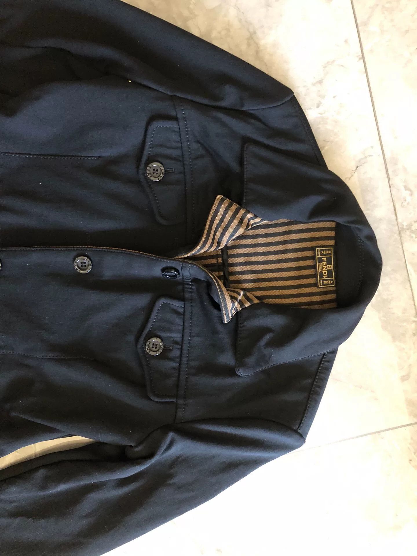 Fendi Fendi Vintage Women's Coat Size XS / US 0-2 / IT 36-38 - 4 Thumbnail