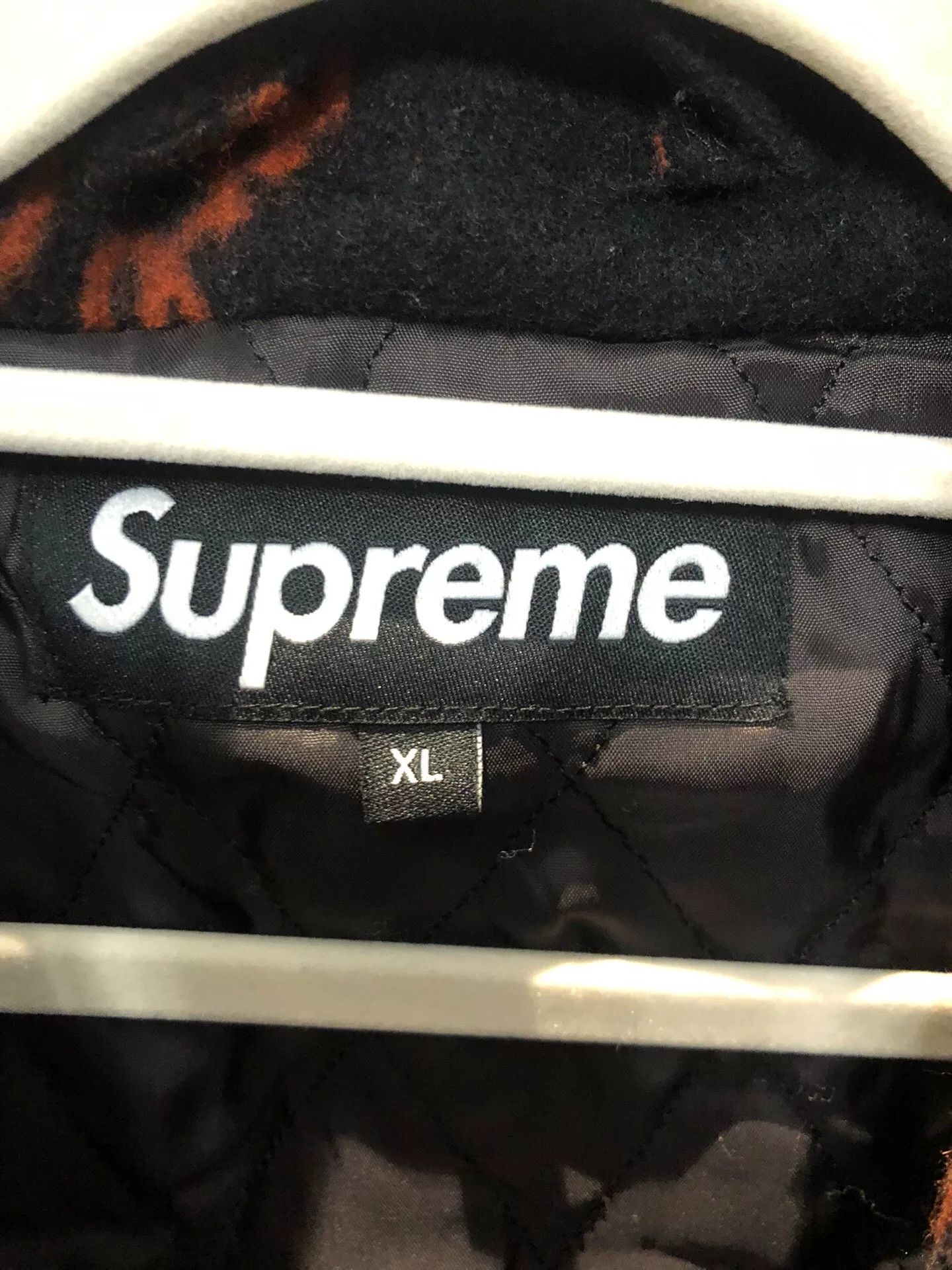 Supreme Supreme Wool Embroidered Coat Size US XL / EU 56 / 4 - 5 Thumbnail