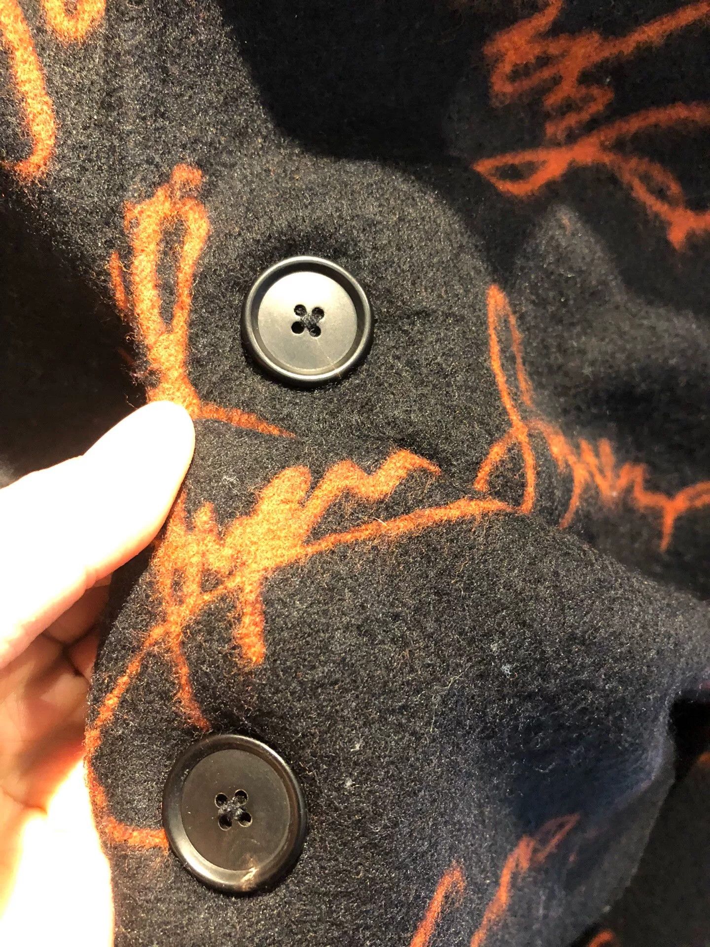 Supreme Supreme Wool Embroidered Coat Size US XL / EU 56 / 4 - 6 Thumbnail