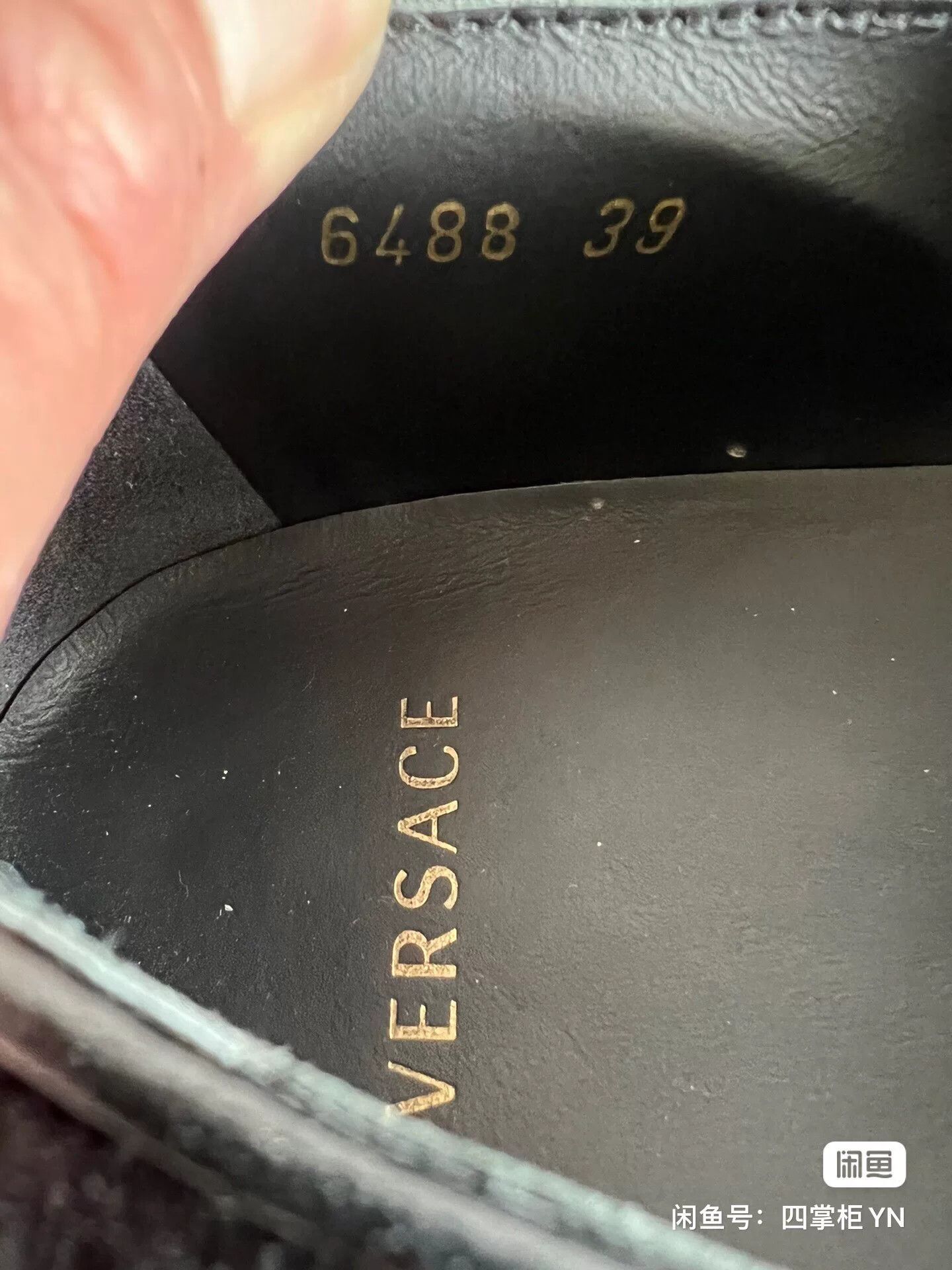 Versace Versace Runway Men's Gold Figure Shoes Size US 6 / EU 39 - 8 Thumbnail