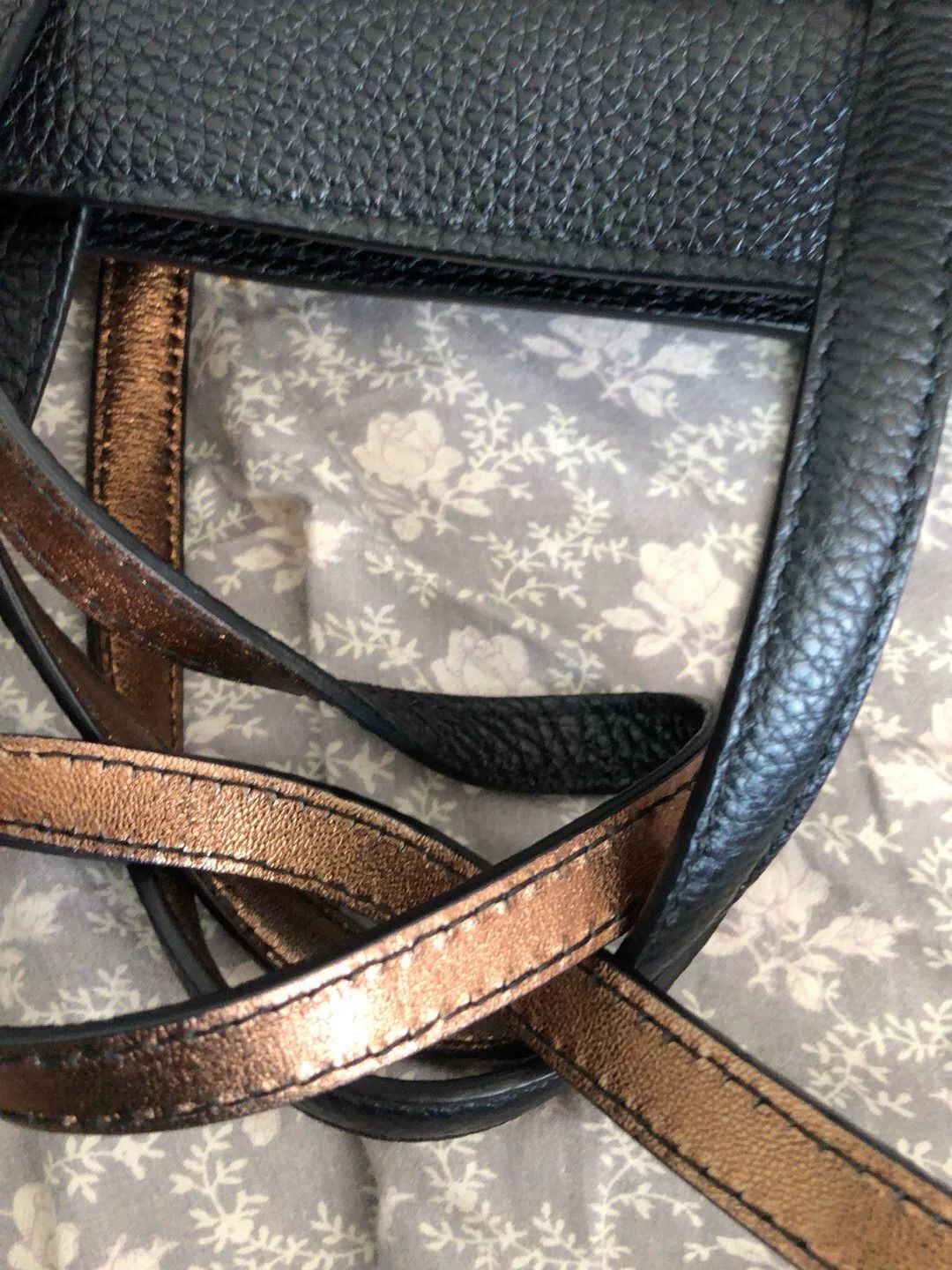 Salvatore Ferragamo Salvatore Ferragamo Black Gold Tote Bag Size ONE SIZE - 8 Thumbnail