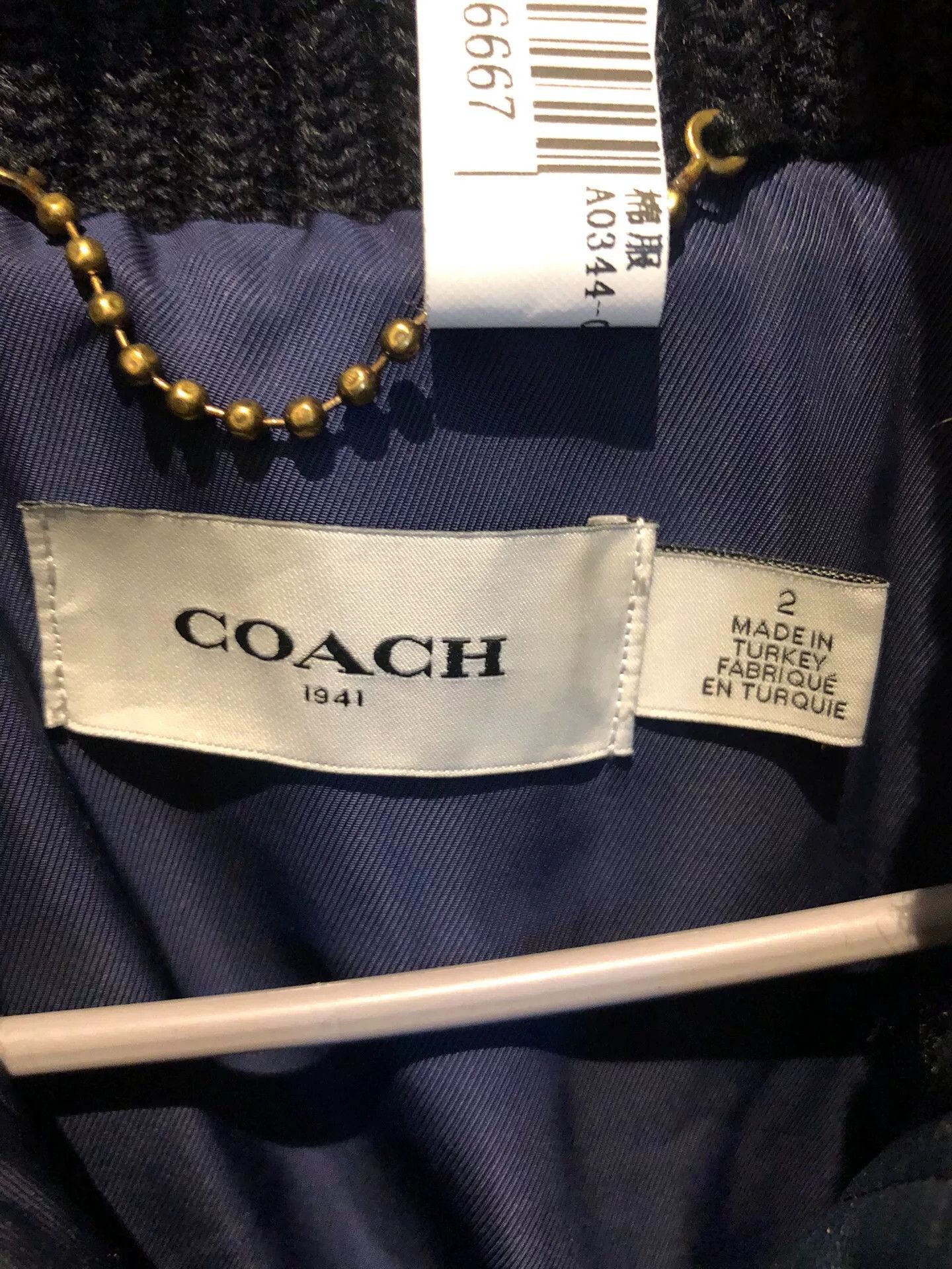 Coach Coach Women's Fur Leather Short Coat Size M / US 6-8 / IT 42-44 - 5 Thumbnail