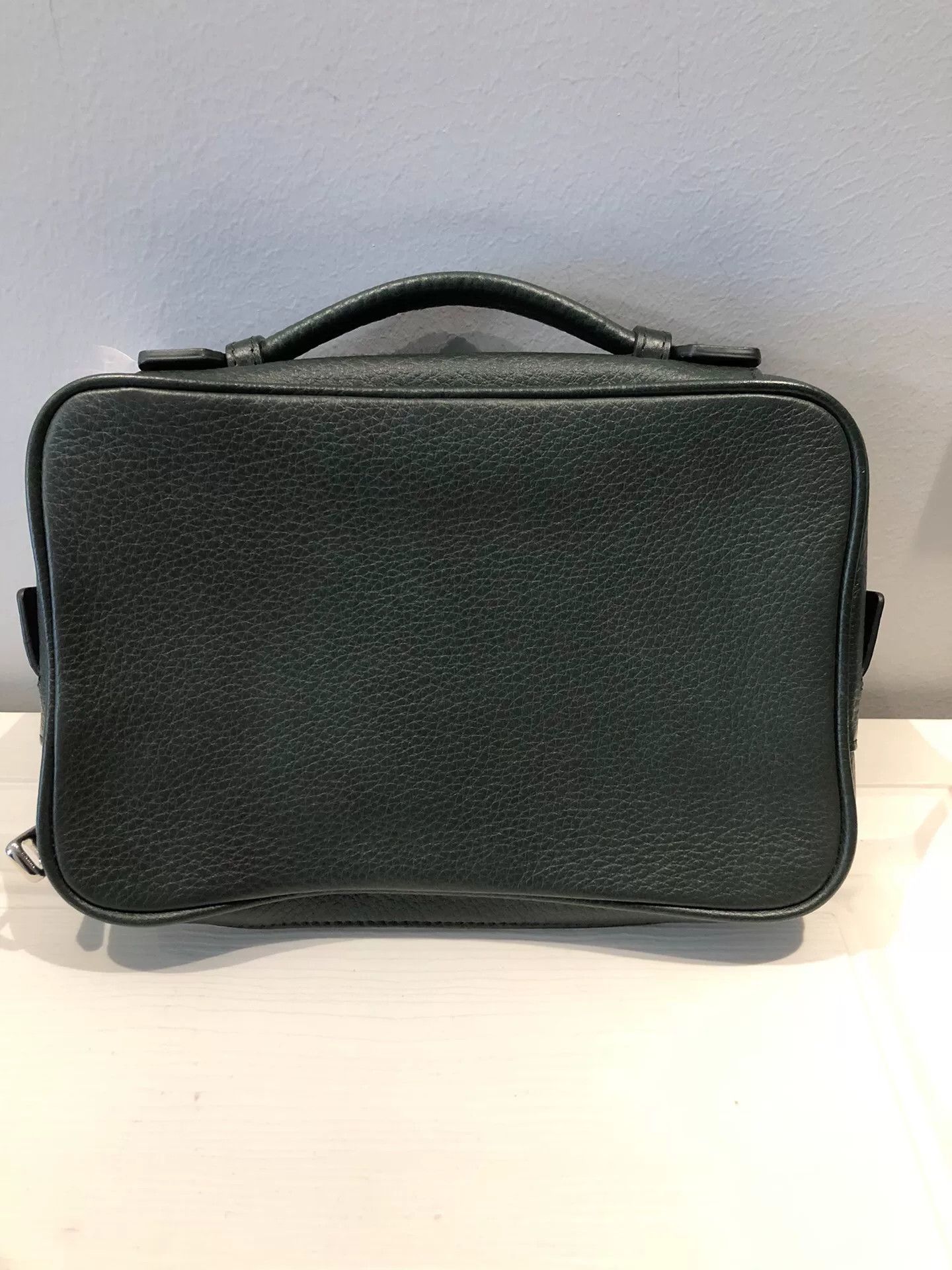 Bally Bally Green Business Leather Clutch Size ONE SIZE - 2 Thumbnail