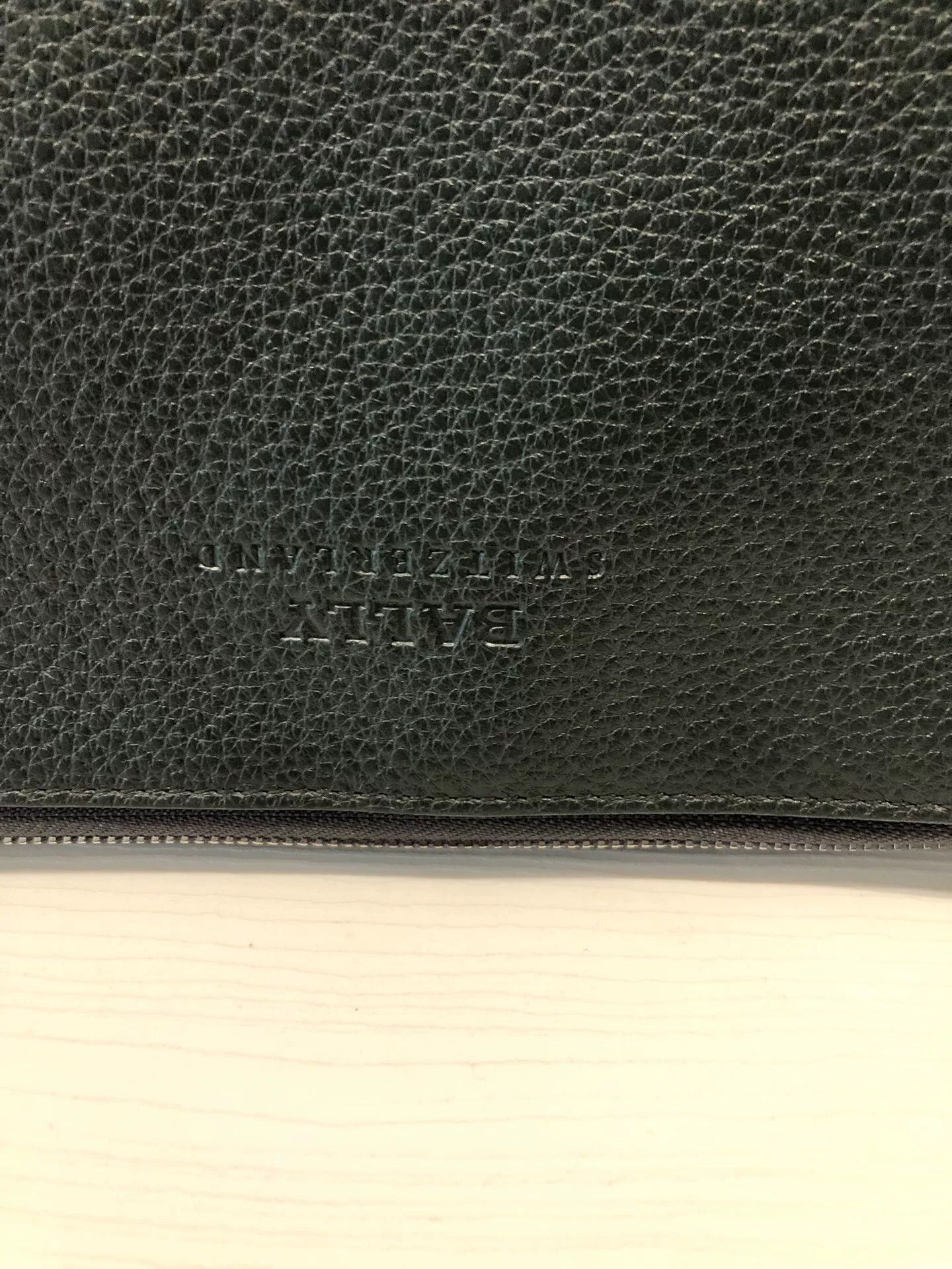 Bally Bally Green Business Leather Clutch Size ONE SIZE - 3 Thumbnail