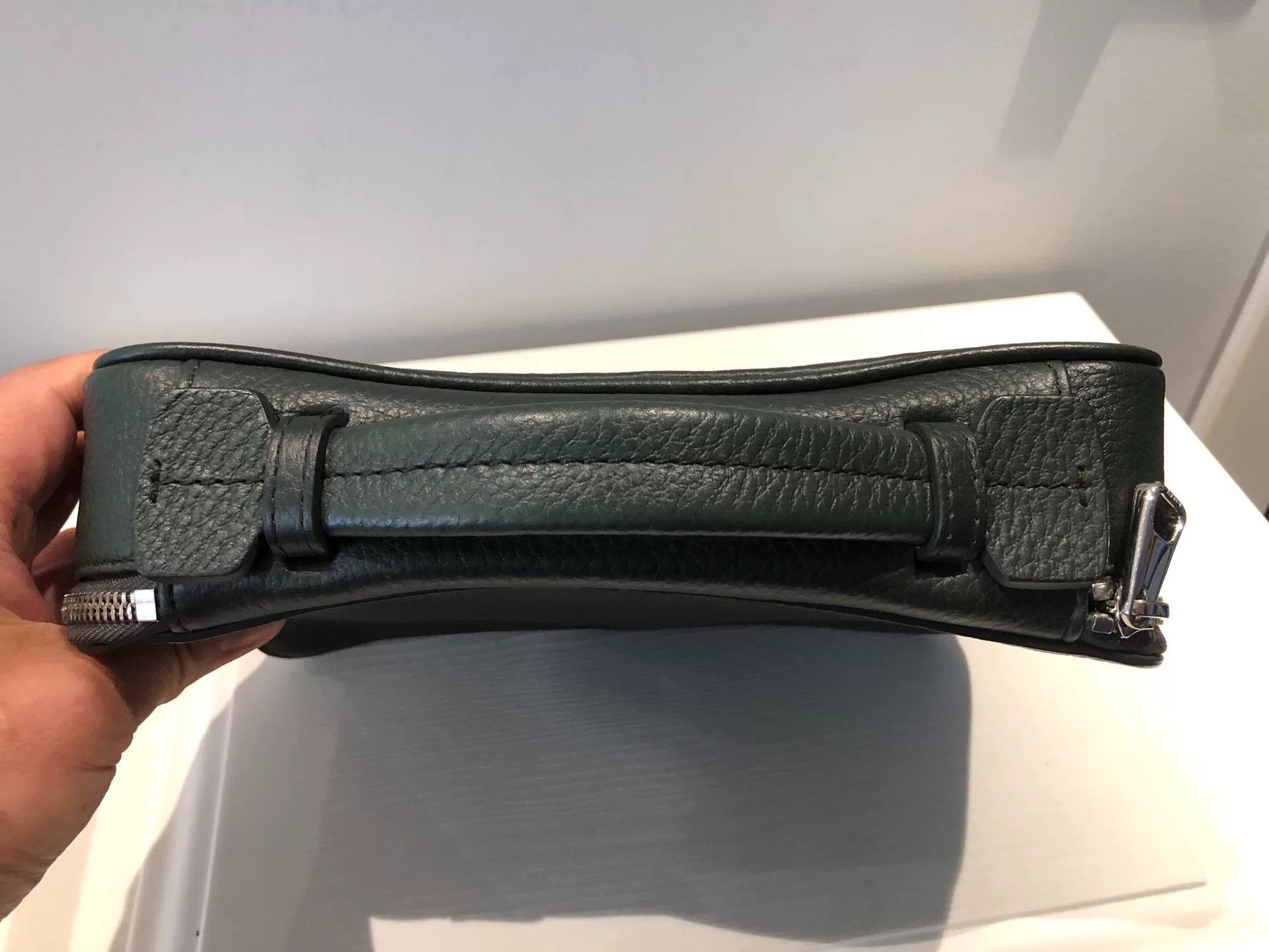 Bally Bally Green Business Leather Clutch Size ONE SIZE - 4 Thumbnail