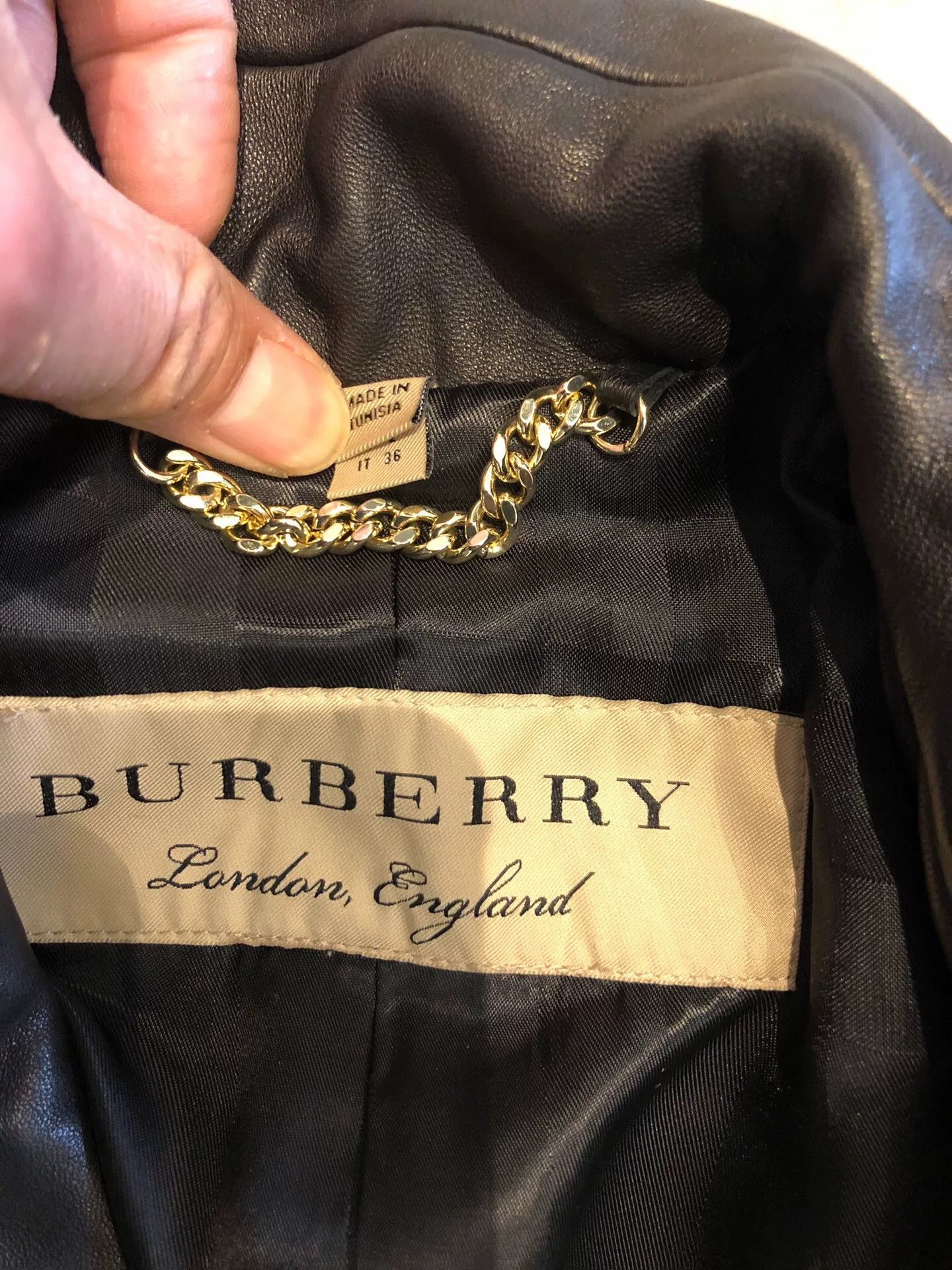 Burberry Burberry Women's Soft Sheepskin Trench Coat Size XS / US 0-2 / IT 36-38 - 6 Thumbnail