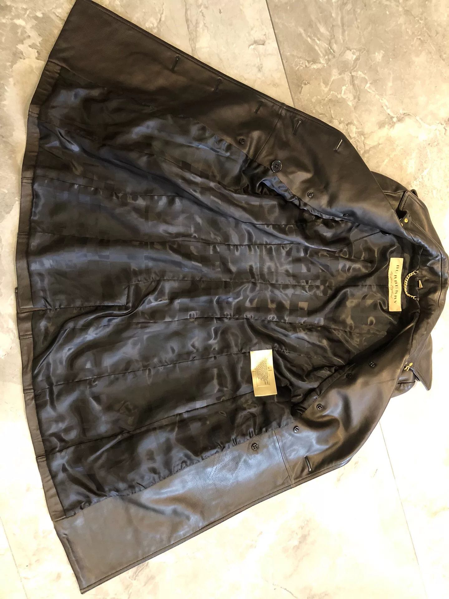 Burberry Burberry Women's Soft Sheepskin Trench Coat Size XS / US 0-2 / IT 36-38 - 4 Thumbnail