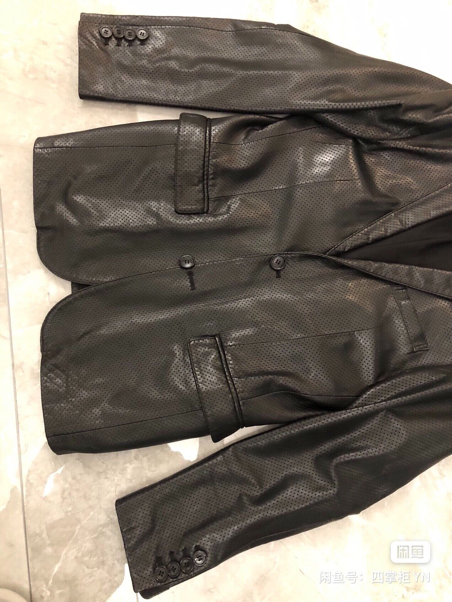 Dior Dior Homme Perforated Leather Blazer Size US M / EU 48-50 / 2 - 4 Thumbnail