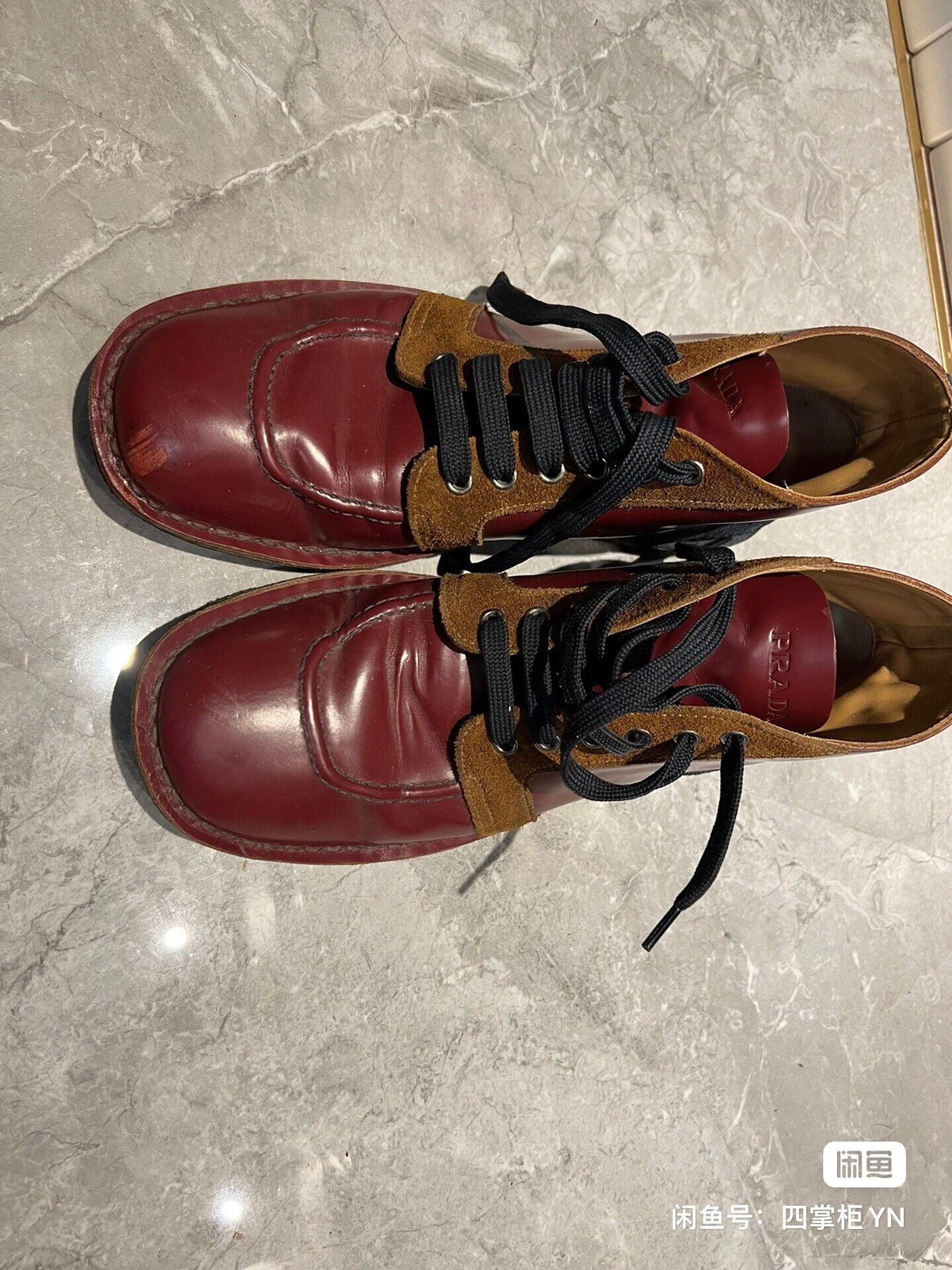 Prada Prada Men's Custom Mid-Top All-Terrain Shoes Size US 7 / EU 40 - 4 Thumbnail