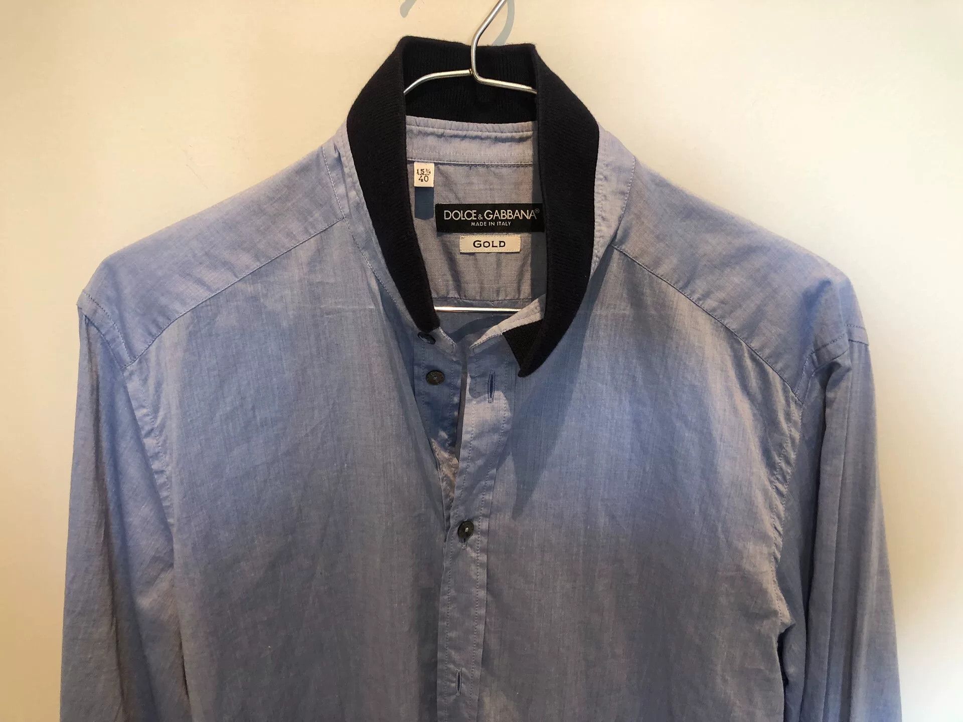 Dolce & Gabbana Dolce & Gabbana Men's Color Block Shirt Size US XXS / EU 40 - 3 Thumbnail