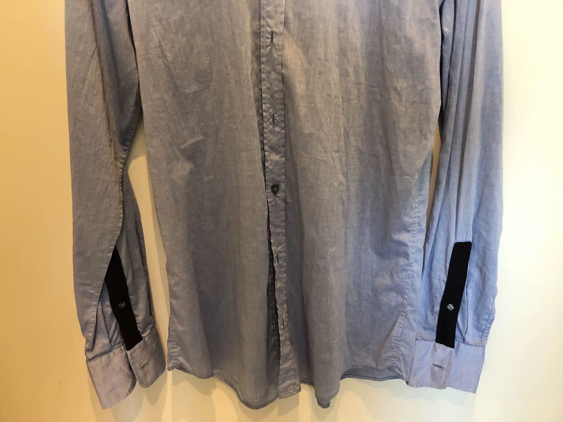 Dolce & Gabbana Dolce & Gabbana Men's Color Block Shirt Size US XXS / EU 40 - 4 Thumbnail
