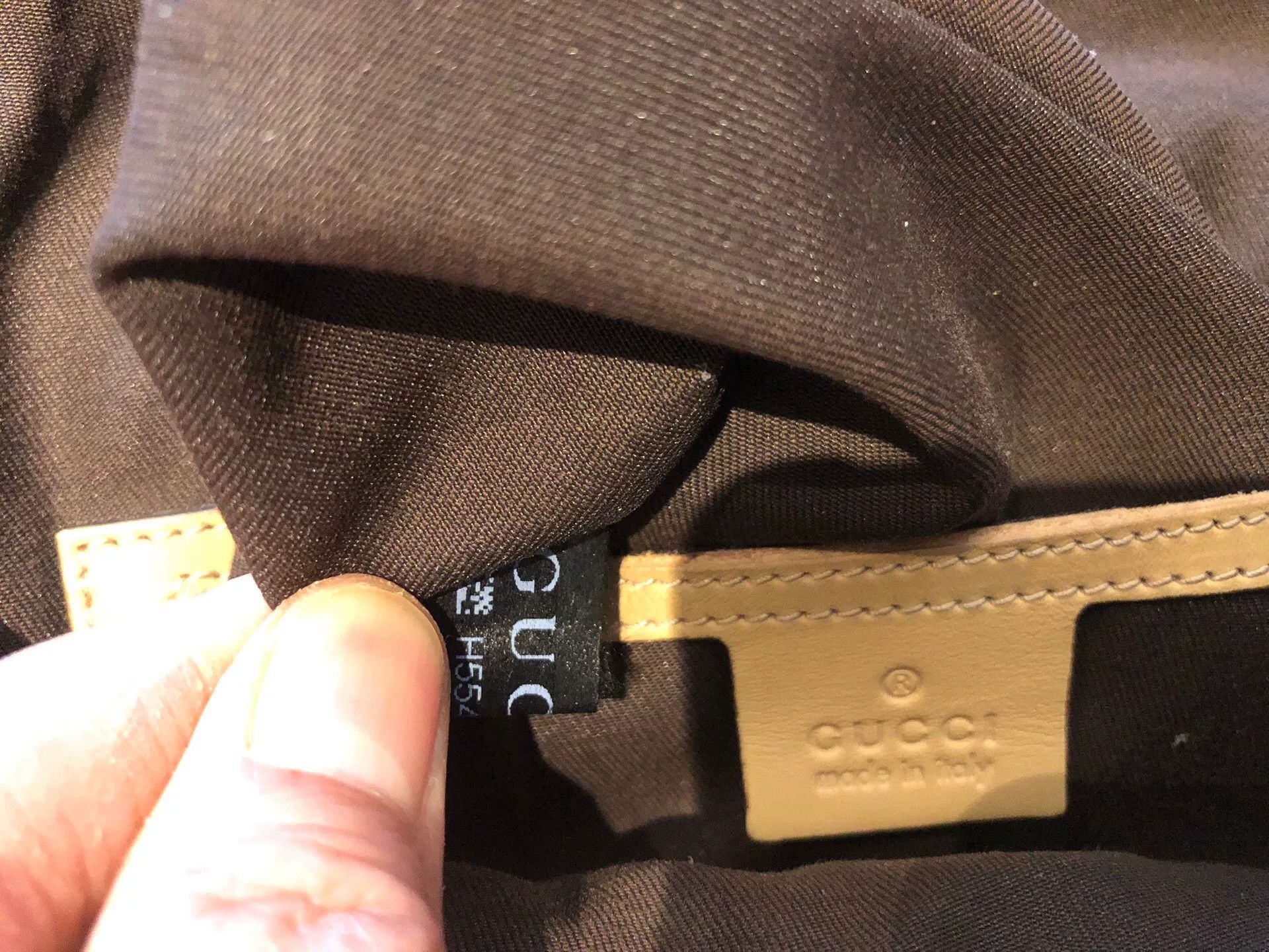 Gucci Gucci Beige Medium GG Print Shoulder Bag Size ONE SIZE - 8 Thumbnail