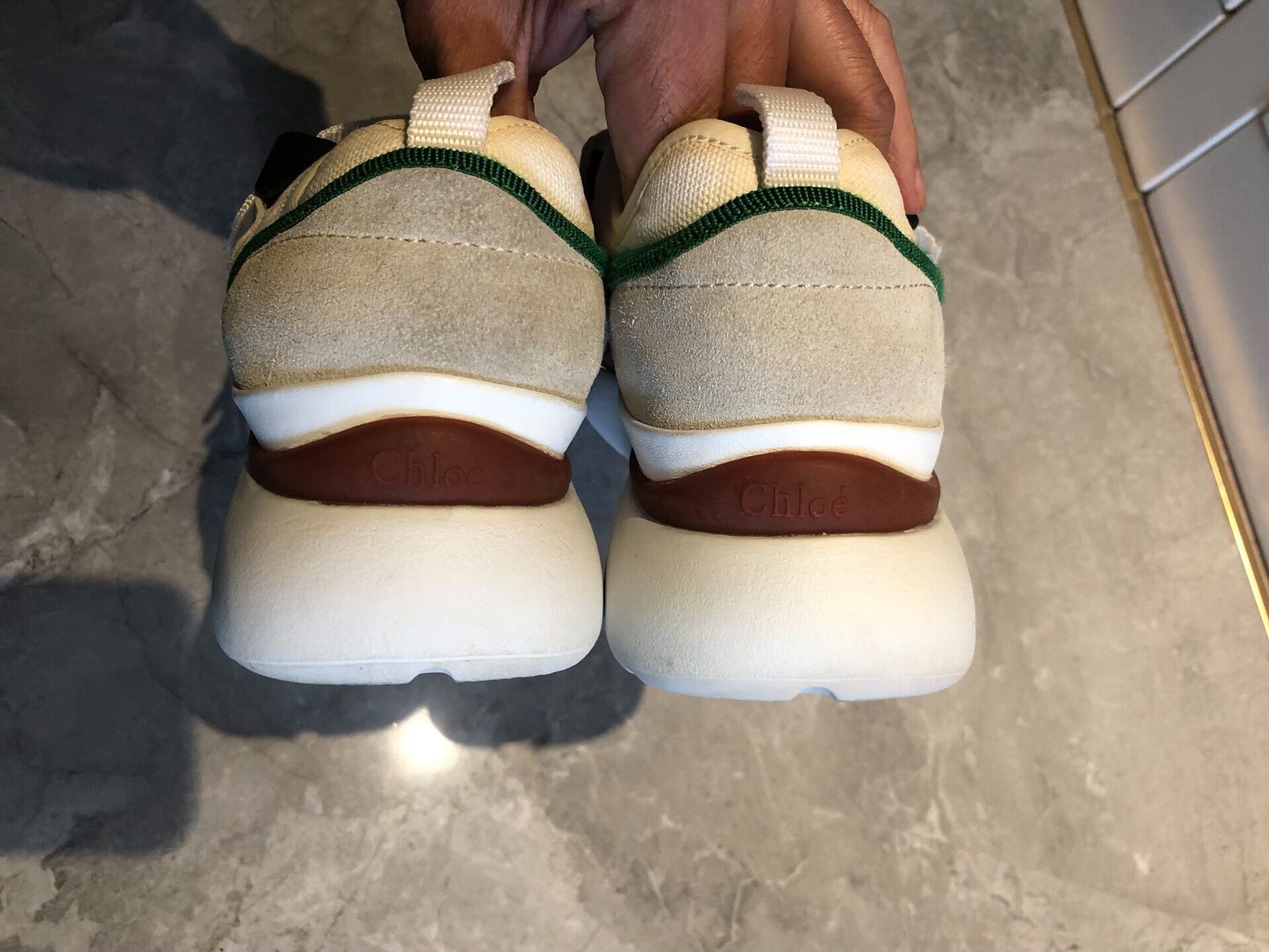 Chloe Chloe Women's Leather Sneakers Size US 6 / IT 36 - 5 Thumbnail