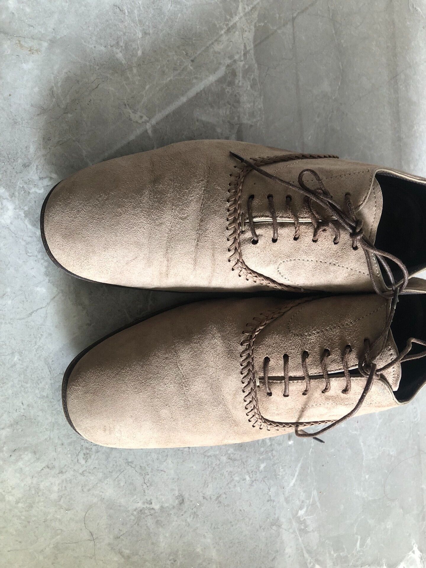 Giorgio Armani Giorgio Armani Men's Handmade Leather Shoes Size US 6.5 / EU 39-40 - 3 Thumbnail