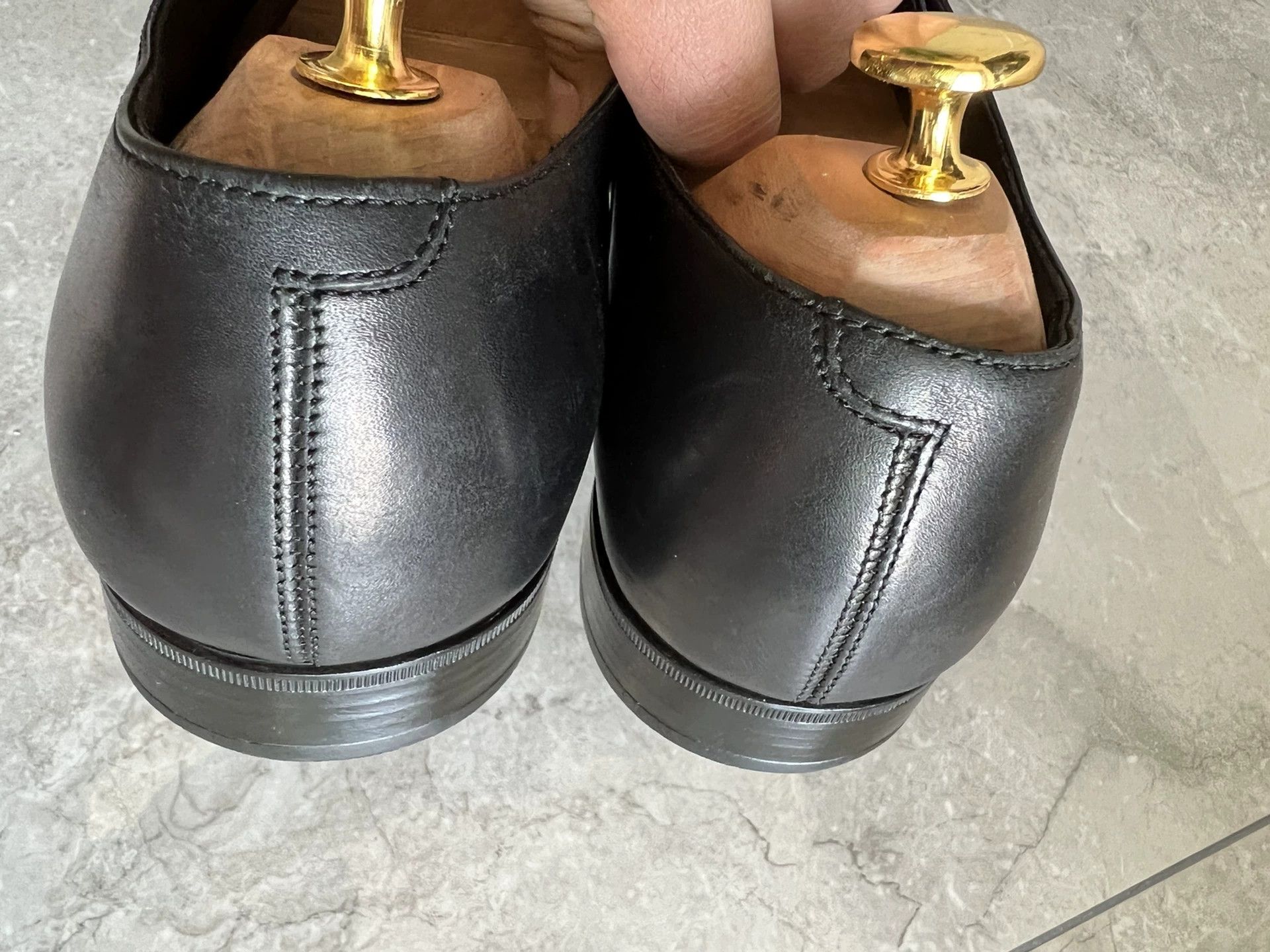 Salvatore Ferragamo Salvatore Ferragamo Men's Classic Leather Shoes 9 Size US 10 / EU 43 - 5 Thumbnail