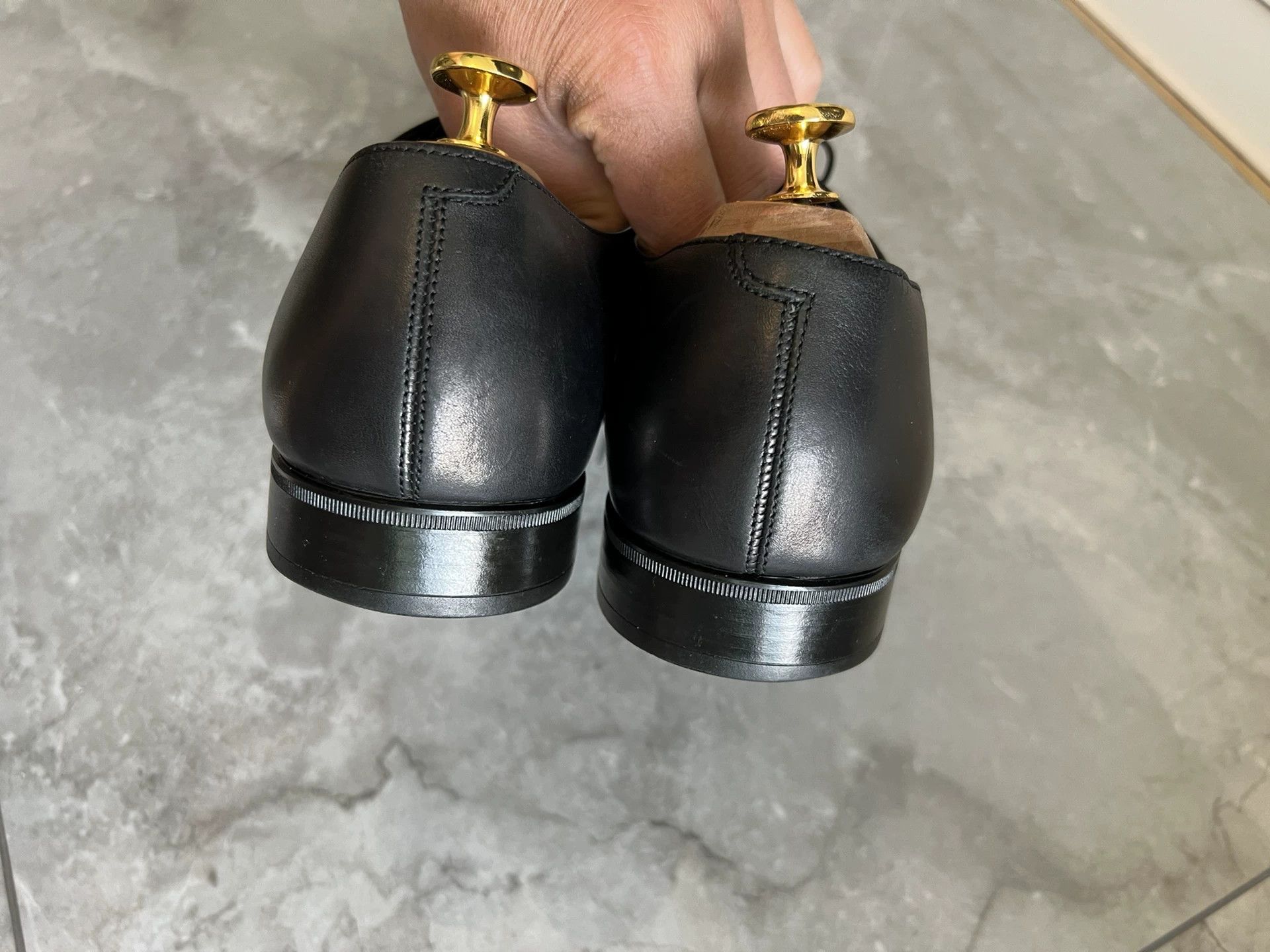 Salvatore Ferragamo Salvatore Ferragamo Men's Classic Leather Shoes 9 Size US 10 / EU 43 - 4 Thumbnail