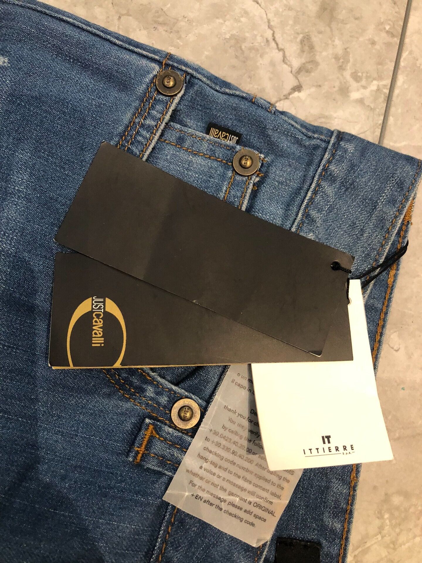 Just Cavalli Just Cavalli Men's Jeans 33 Size US 33 - 5 Thumbnail