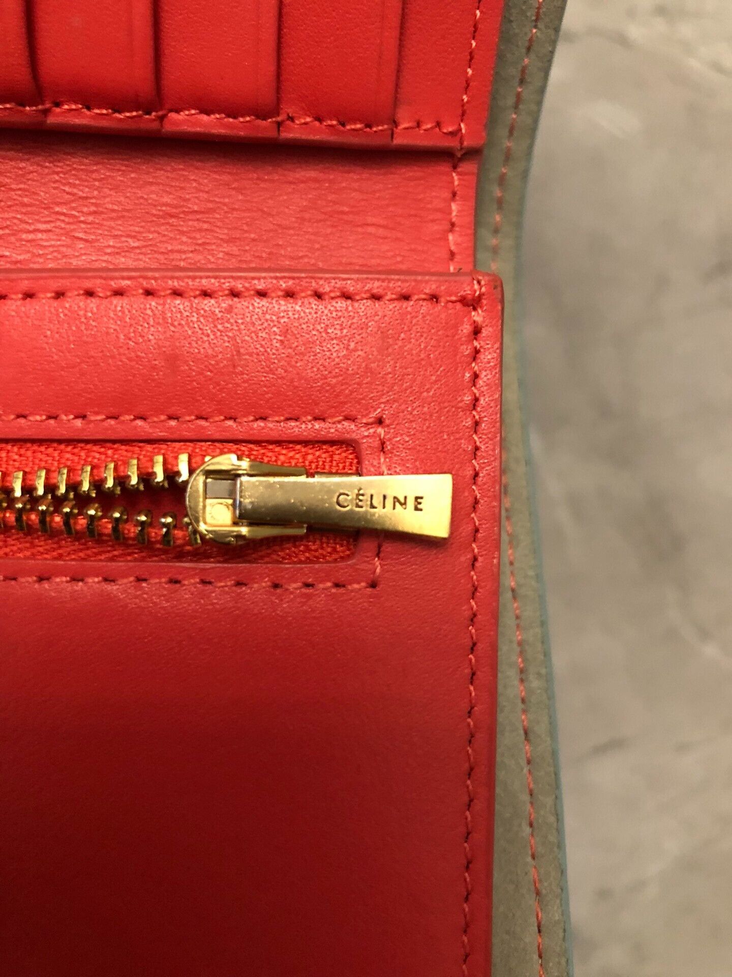 Celine Celine Large Unisex Foldable Wallet Size ONE SIZE - 7 Thumbnail