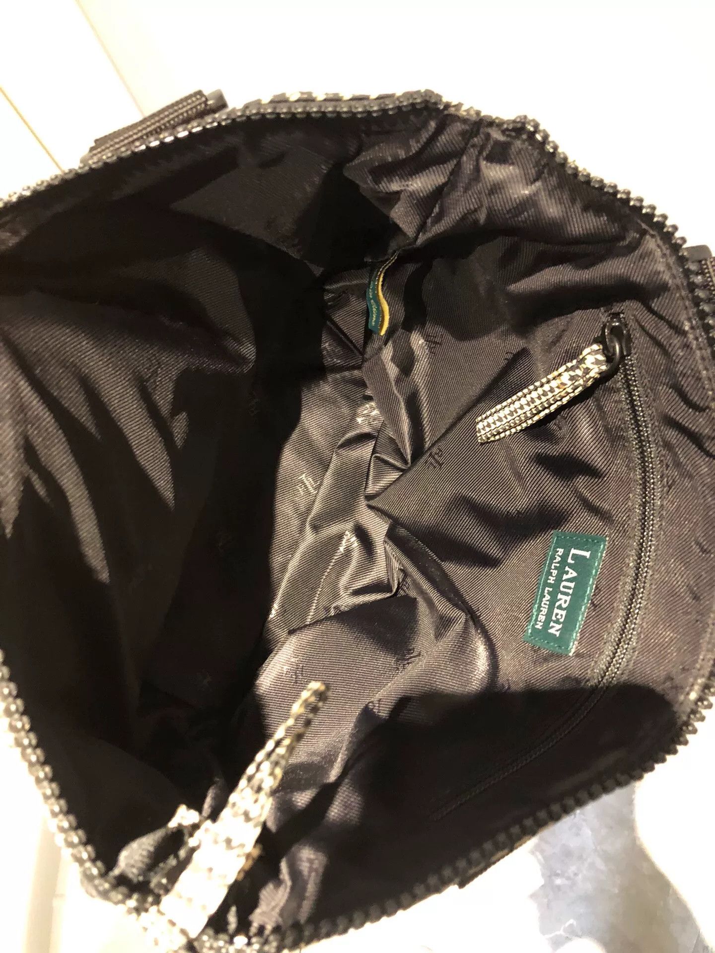 Ralph Lauren Ralph Lauren New Medium Houndstooth Handbag Size ONE SIZE - 5 Thumbnail