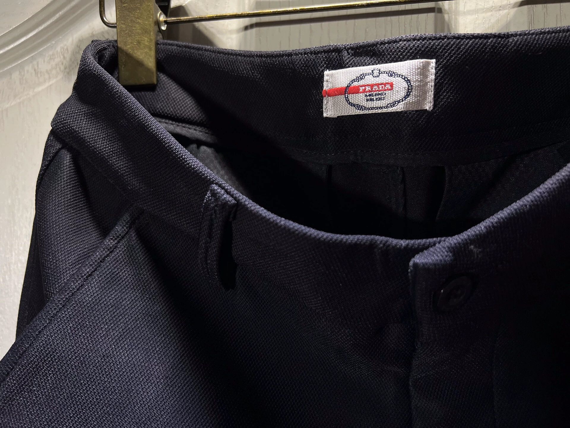 Prada Prada Men's Spring-Summer Business Pants Size US 30 / EU 46 - 2 Thumbnail