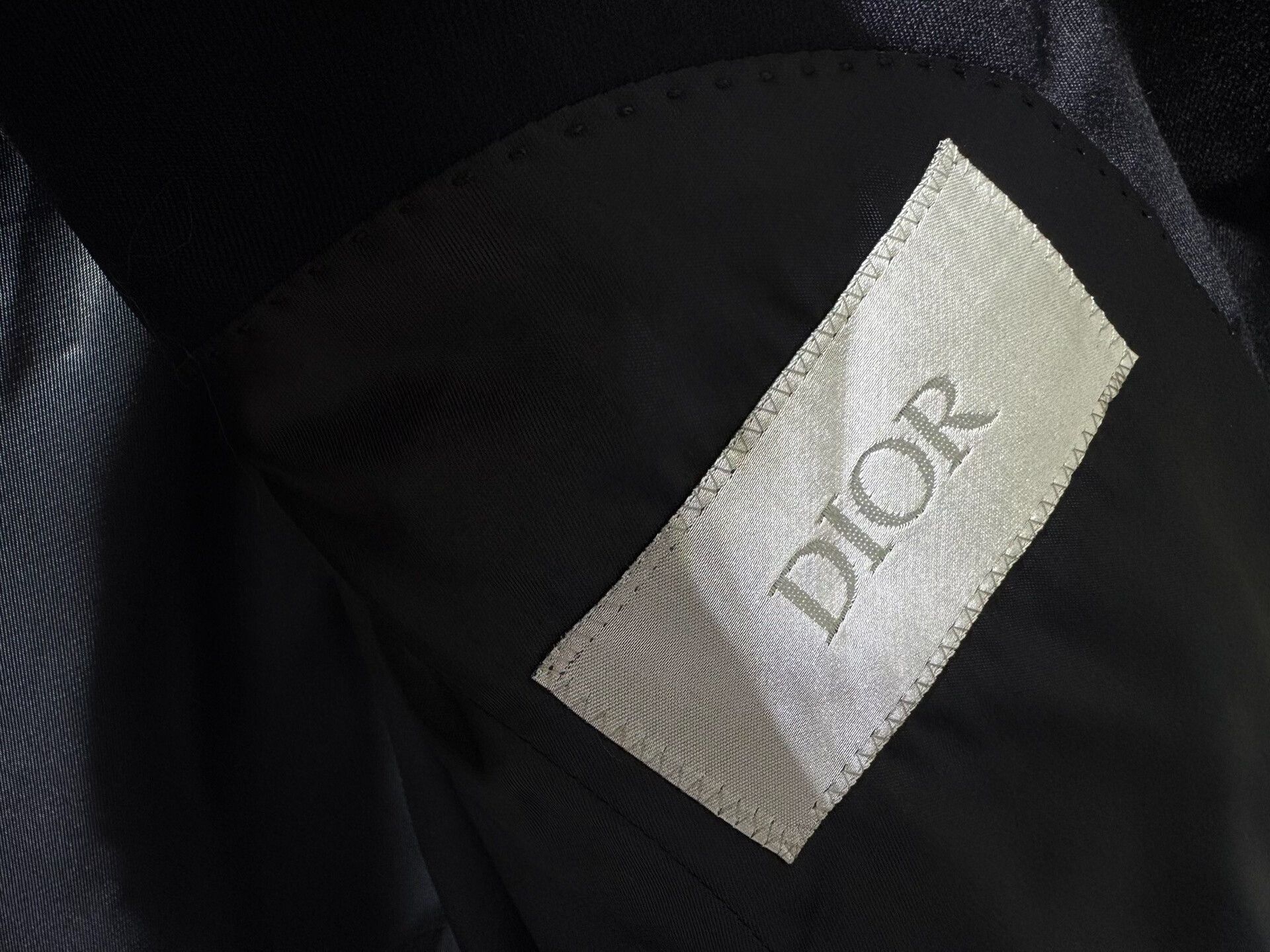 Dior Dior Men's Wool Silk Single-Breasted Blazer Size US S / EU 44-46 / 1 - 5 Thumbnail