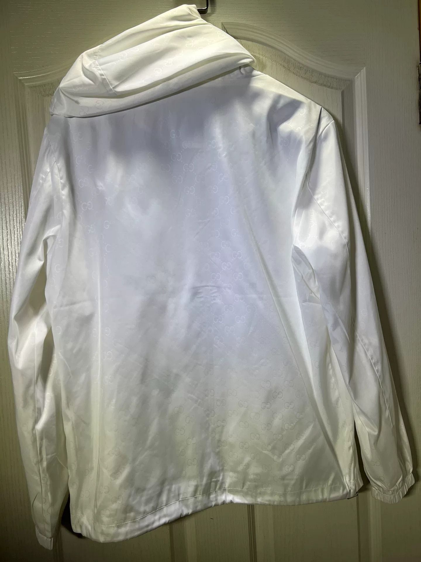 Gucci Gucci Men's White Windproof Jacket Size US L / EU 52-54 / 3 - 7 Thumbnail