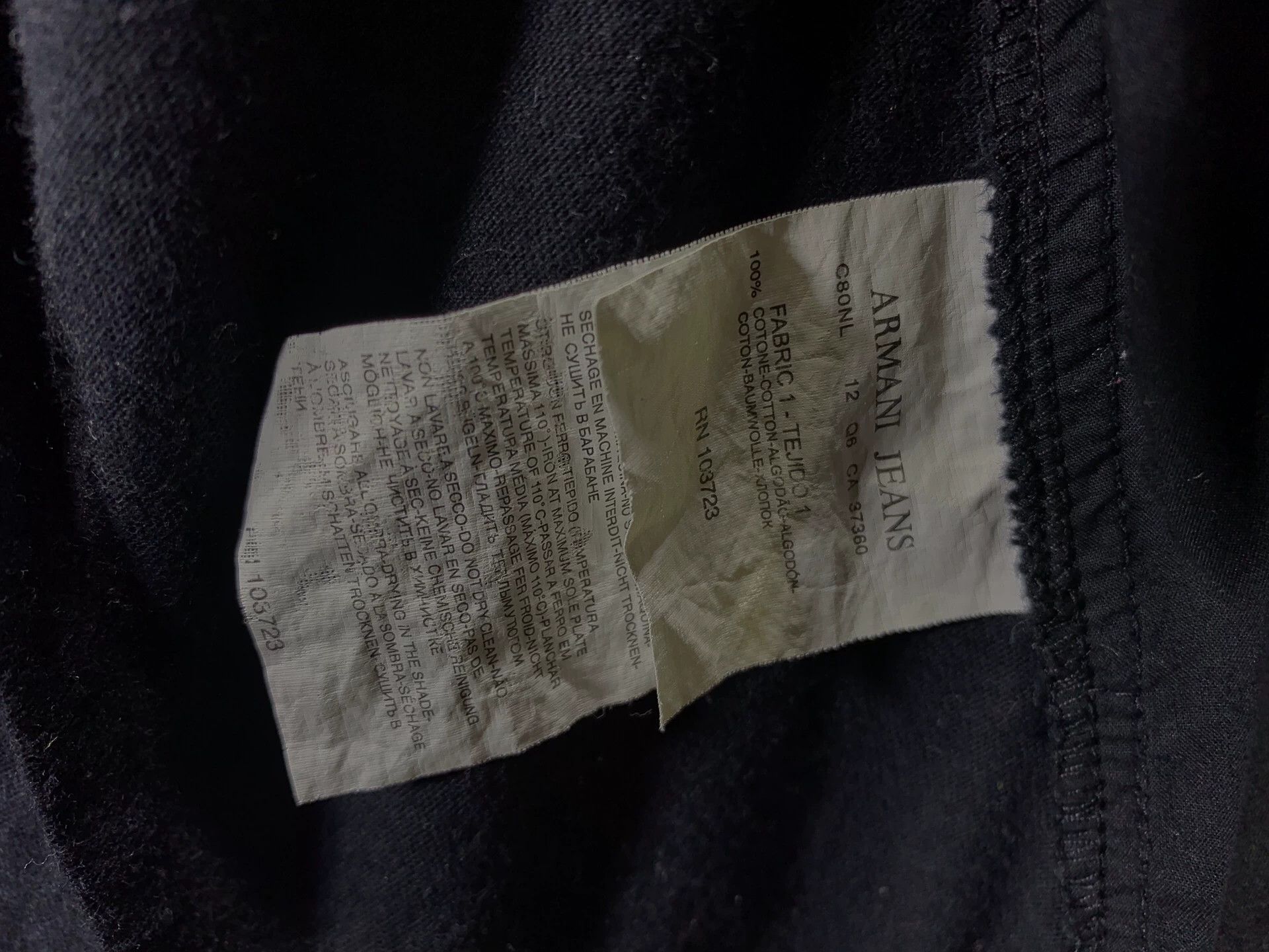 Armani Armani Jeans Men's Long Sleeve Shirt Size US M / EU 48-50 / 2 - 8 Thumbnail