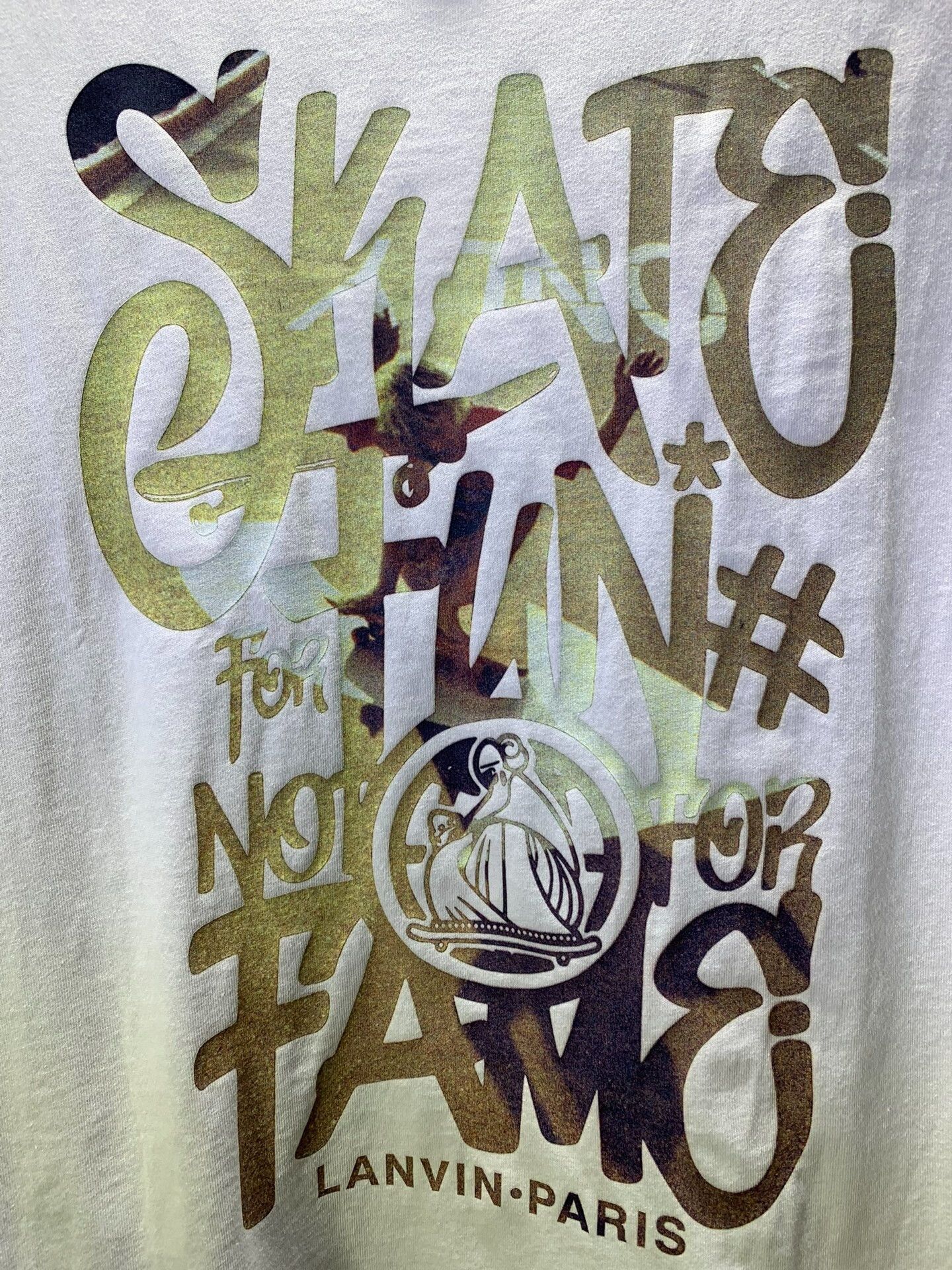 Lanvin LANVIN Men's Skate Series T-Shirt Size US S / EU 44-46 / 1 - 4 Thumbnail