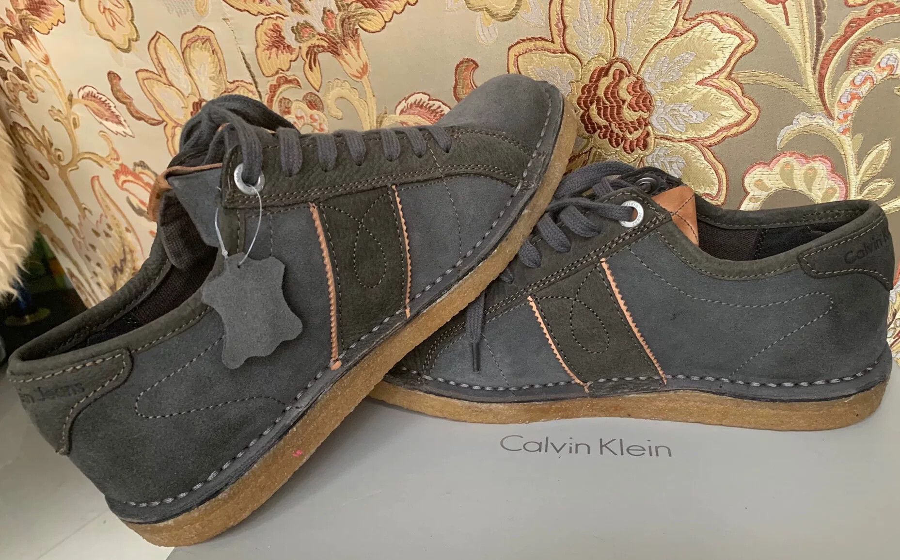 Calvin Klein Calvin Klein Men's Retro Casual Sneakers Size US 8 / EU 41 - 3 Thumbnail
