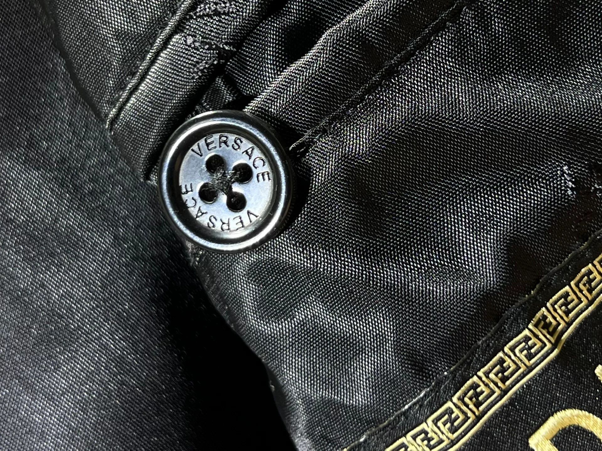 Versace Versace Men's Autumn Winter Cotton Jacket Size US L / EU 52-54 / 3 - 6 Thumbnail