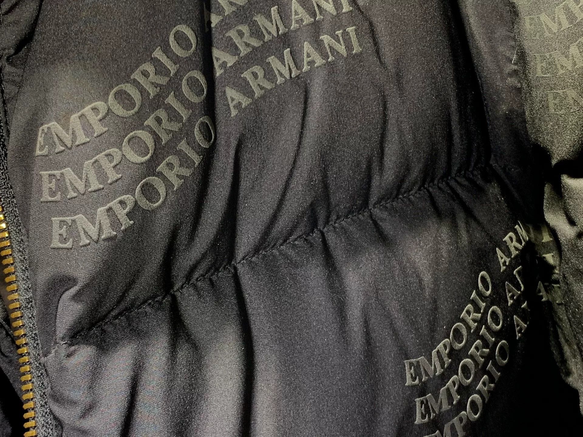 Emporio Armani Emporio Armani Men's Stand Collar Down Jacket Size US L / EU 52-54 / 3 - 6 Thumbnail