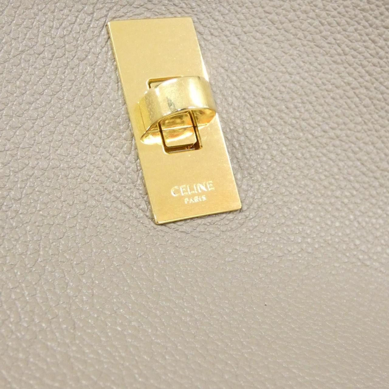Celine Celine Celine 16 Calfskin Shoulder Bag Leather Shoulder Bag 195573CR8 DUTY FREE for USA Size ONE SIZE - 5 Thumbnail