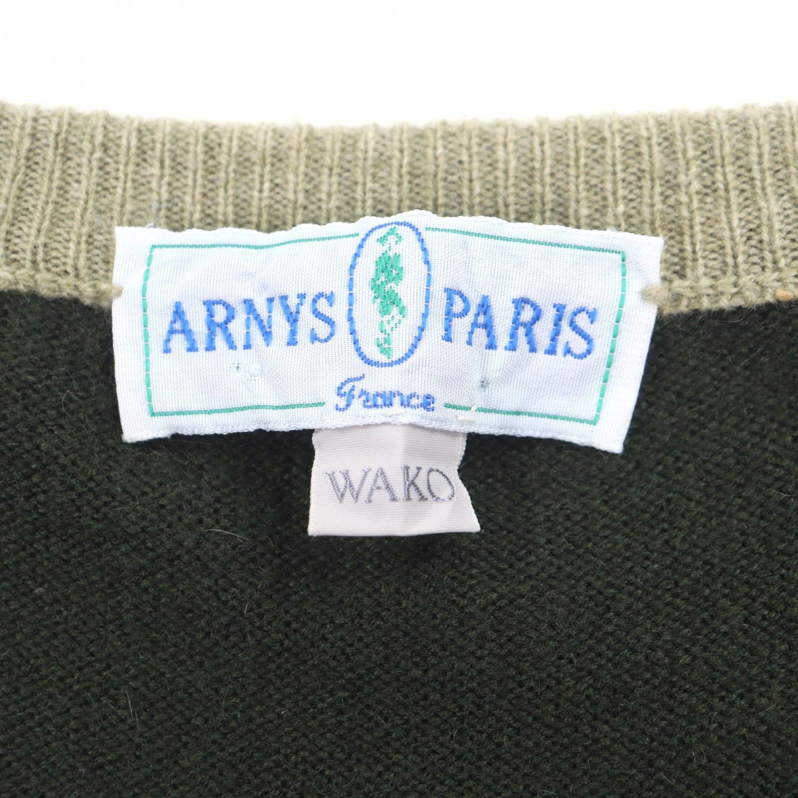 Other Other Arnys Paris Cashmere Knit Gilet Textile Tops DUTY FREE for USA Size ONE SIZE - 4 Thumbnail