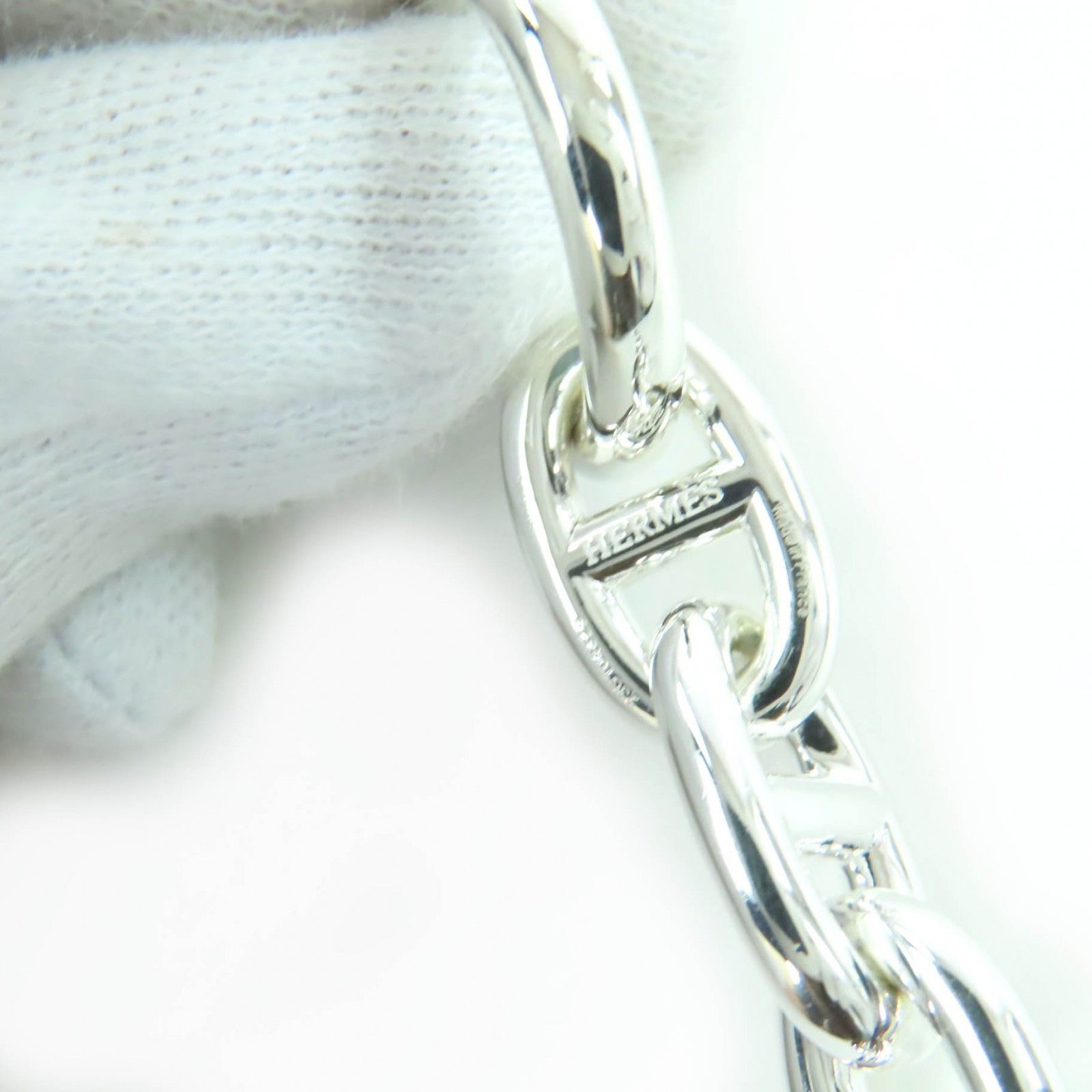 Hermes Hermes Hermès Chaine d'Ancre MM AG925 Bracelet Precious Metal Bracelet DUTY FREE for USA Size ONE SIZE - 6 Thumbnail