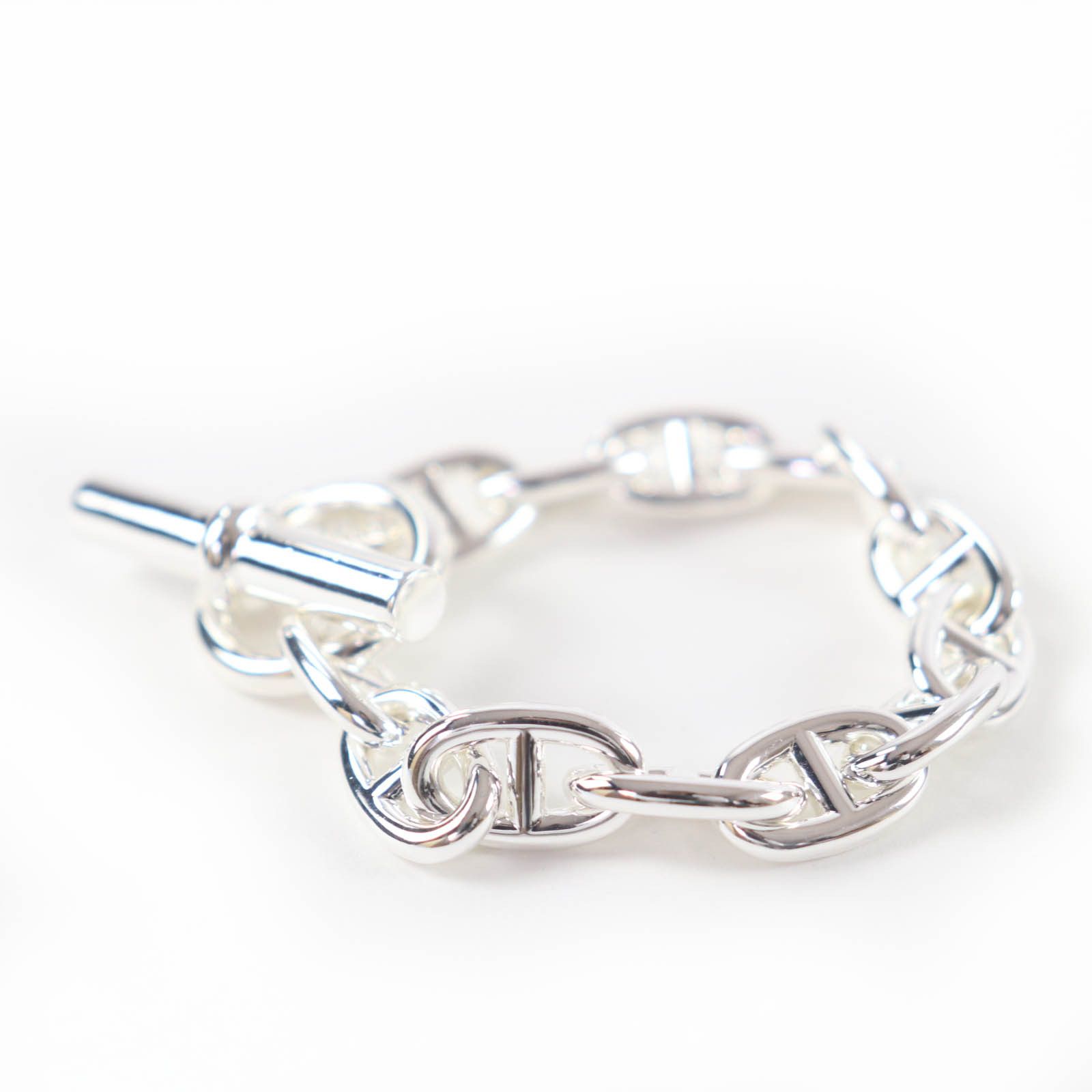 Hermes Hermes Hermès Chaine d'Ancre MM AG925 Bracelet Precious Metal Bracelet DUTY FREE for USA Size ONE SIZE - 2 Thumbnail