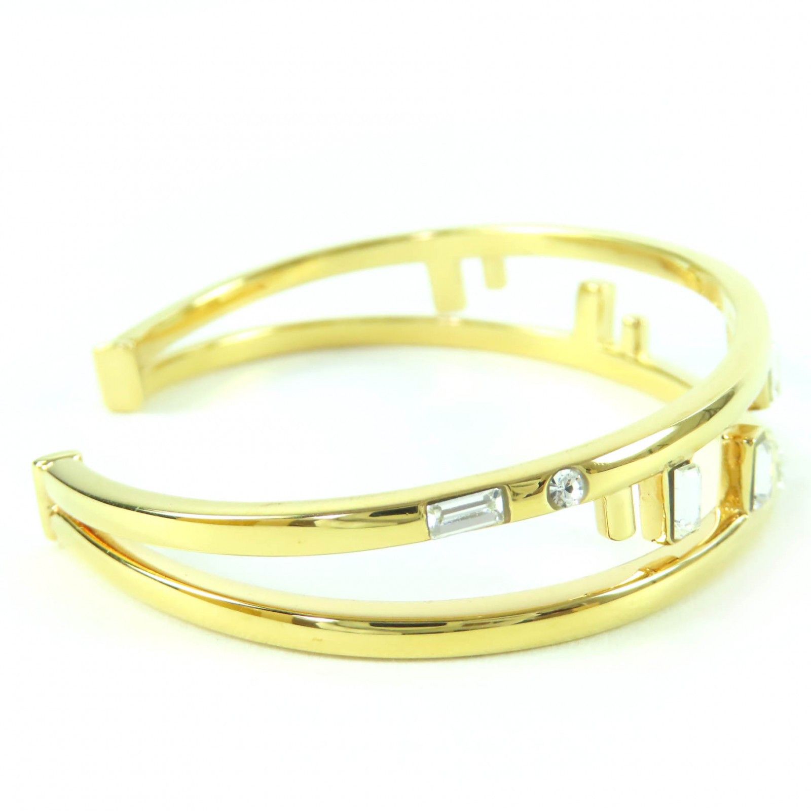 Fendi Fendi Fendi First FF motif Bangle Metal Bangle DUTY FREE for USA Size ONE SIZE - 5 Thumbnail