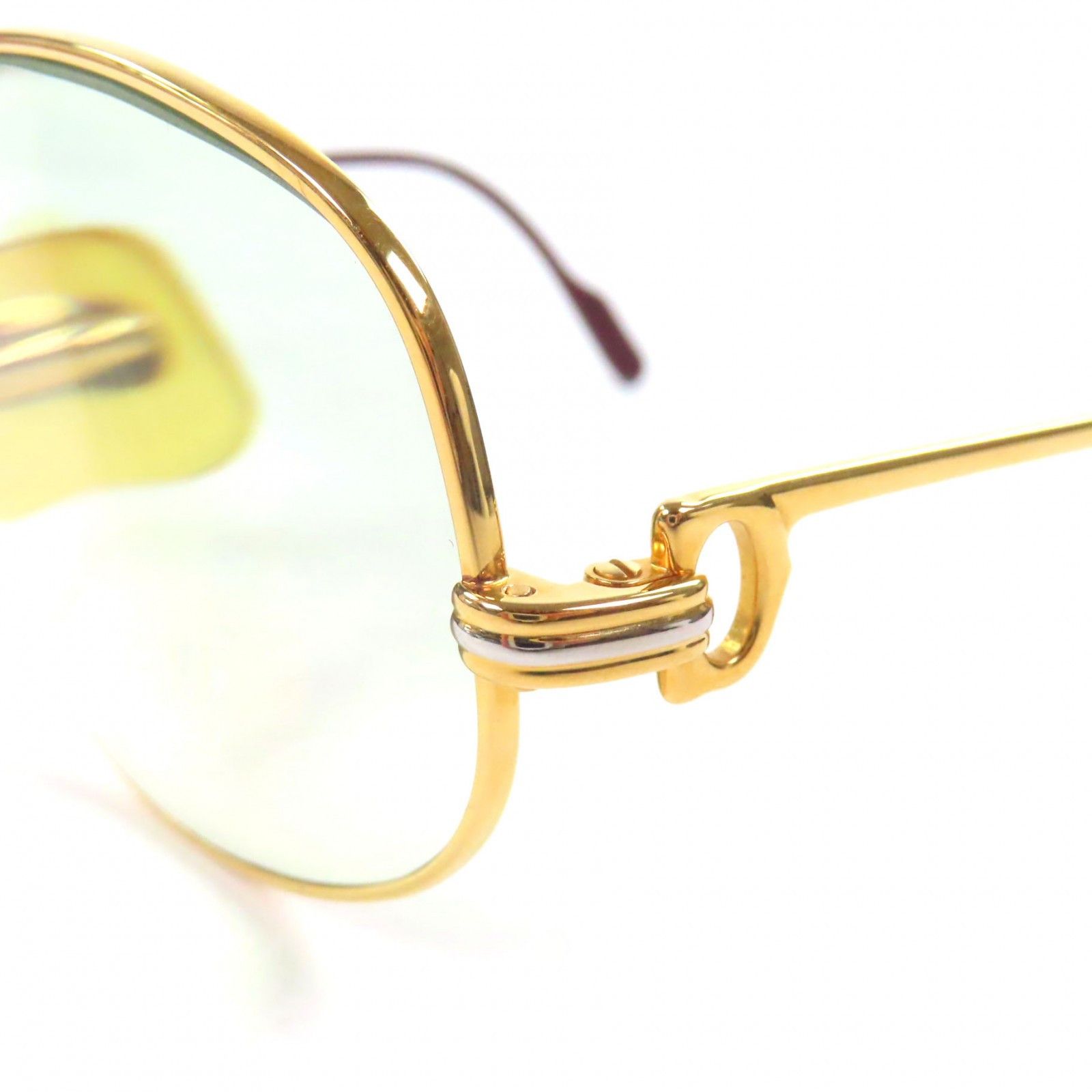 Cartier Cartier Cartier Trinity Glasses Metal Glasses DUTY FREE for USA Size ONE SIZE - 7 Thumbnail