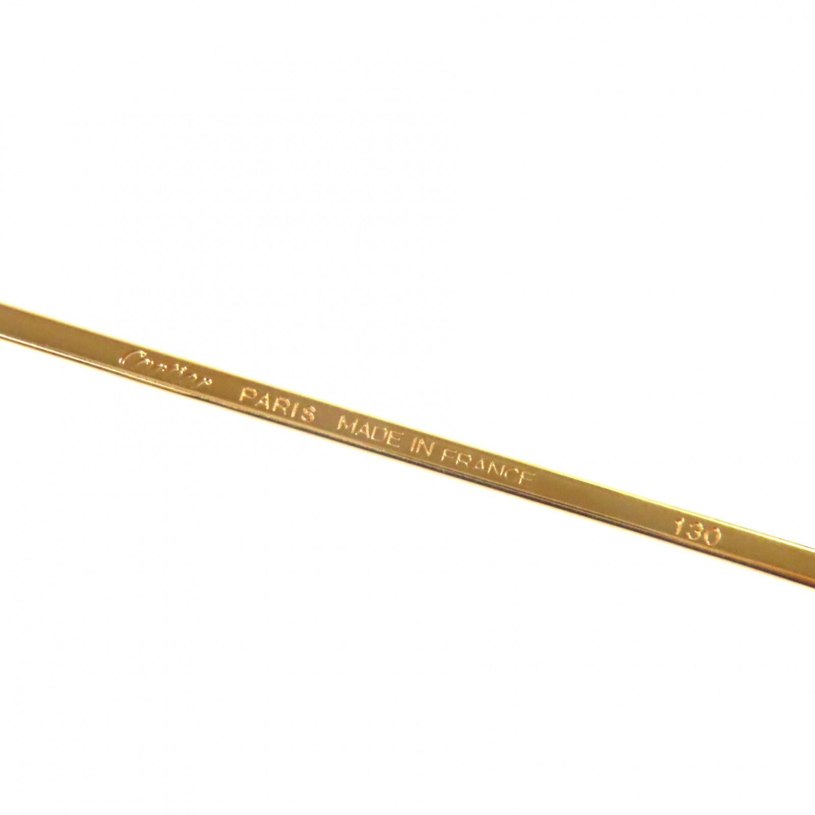 Cartier Cartier Cartier Trinity Glasses Metal Glasses DUTY FREE for USA Size ONE SIZE - 12 Thumbnail