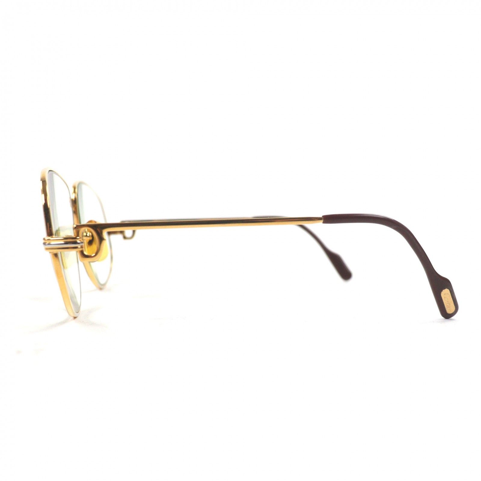 Cartier Cartier Cartier Trinity Glasses Metal Glasses DUTY FREE for USA Size ONE SIZE - 4 Thumbnail